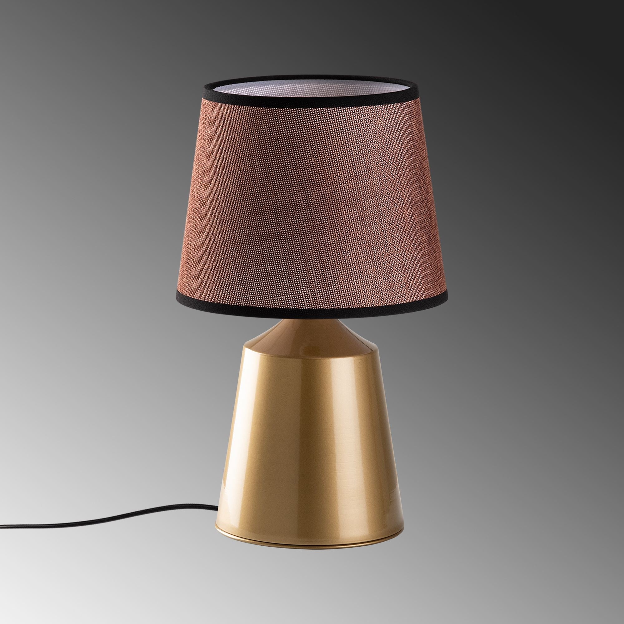 Candeeiro de mesa-Drop-Dourado
Marrom
