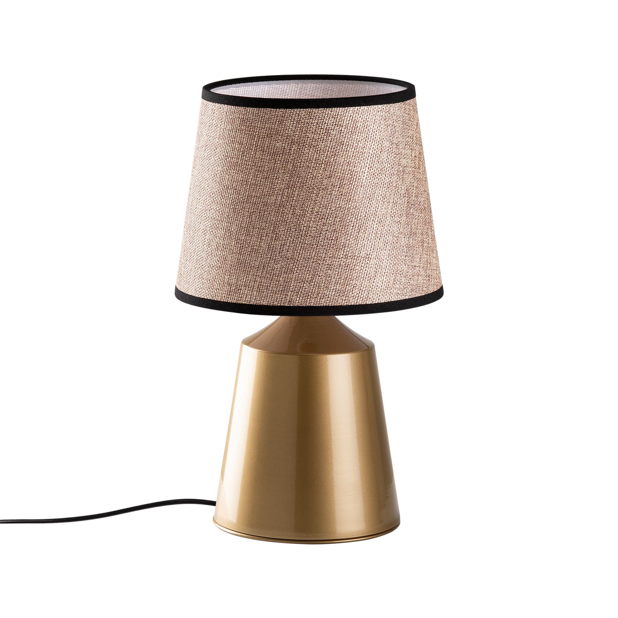 Candeeiro de mesa-Drop-Dourado
Bege