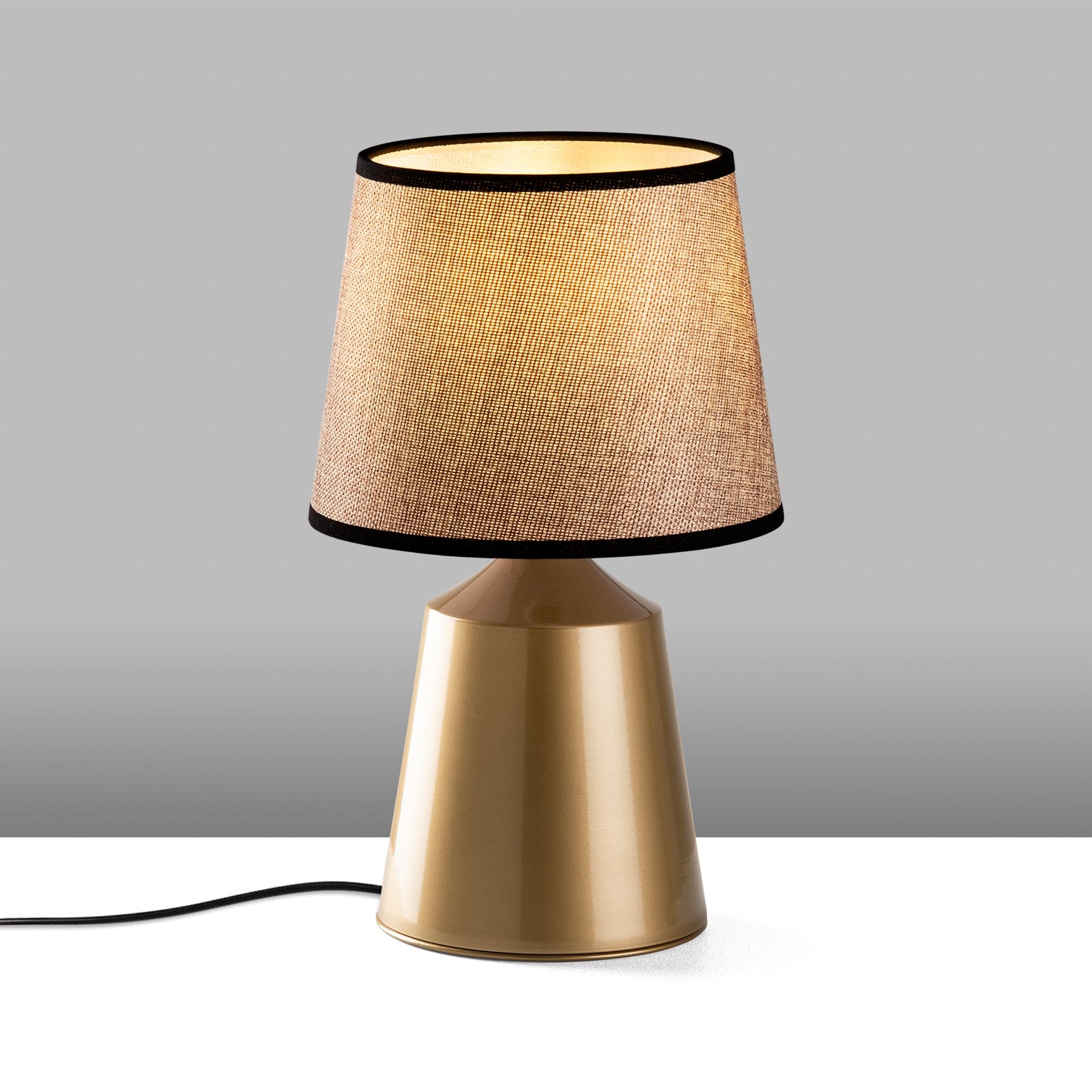 Candeeiro de mesa-Drop-Dourado
Bege