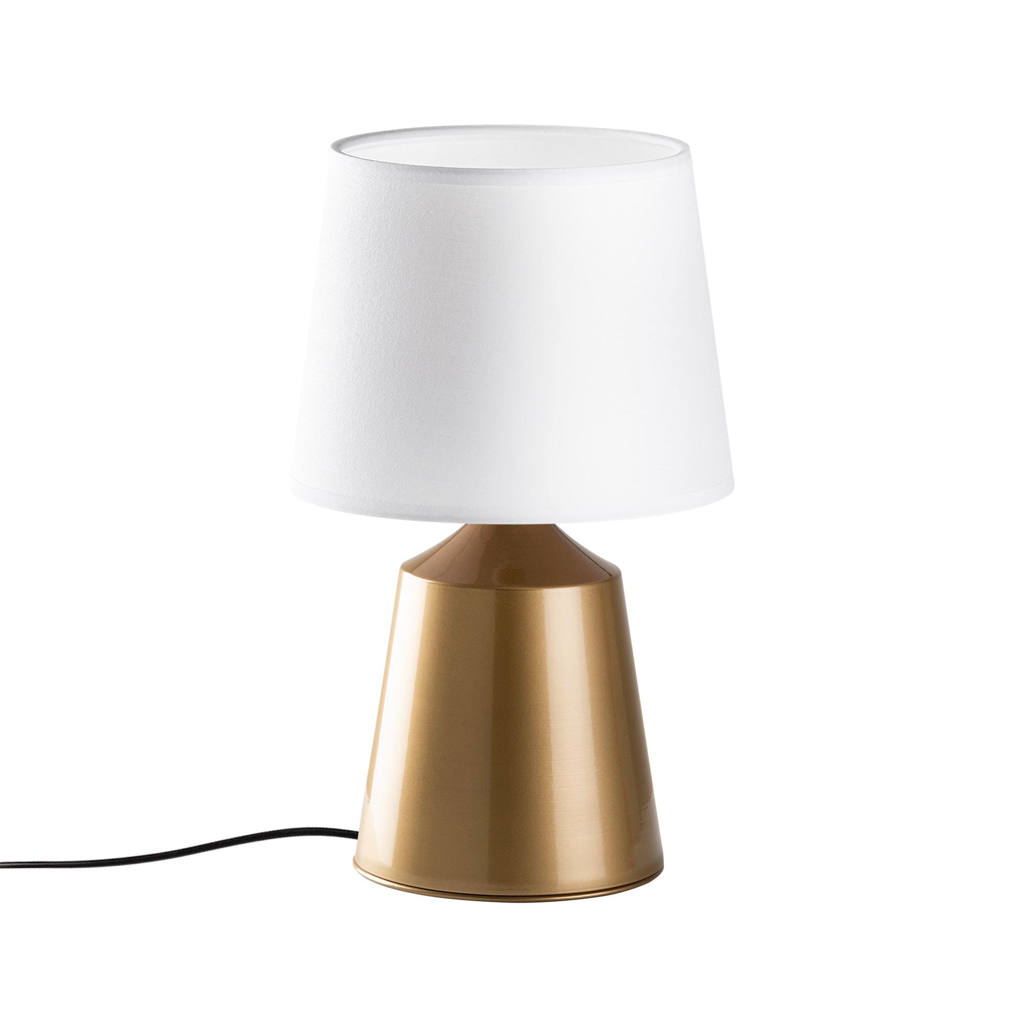 Candeeiro de mesa-Drop-Dourado
Branco