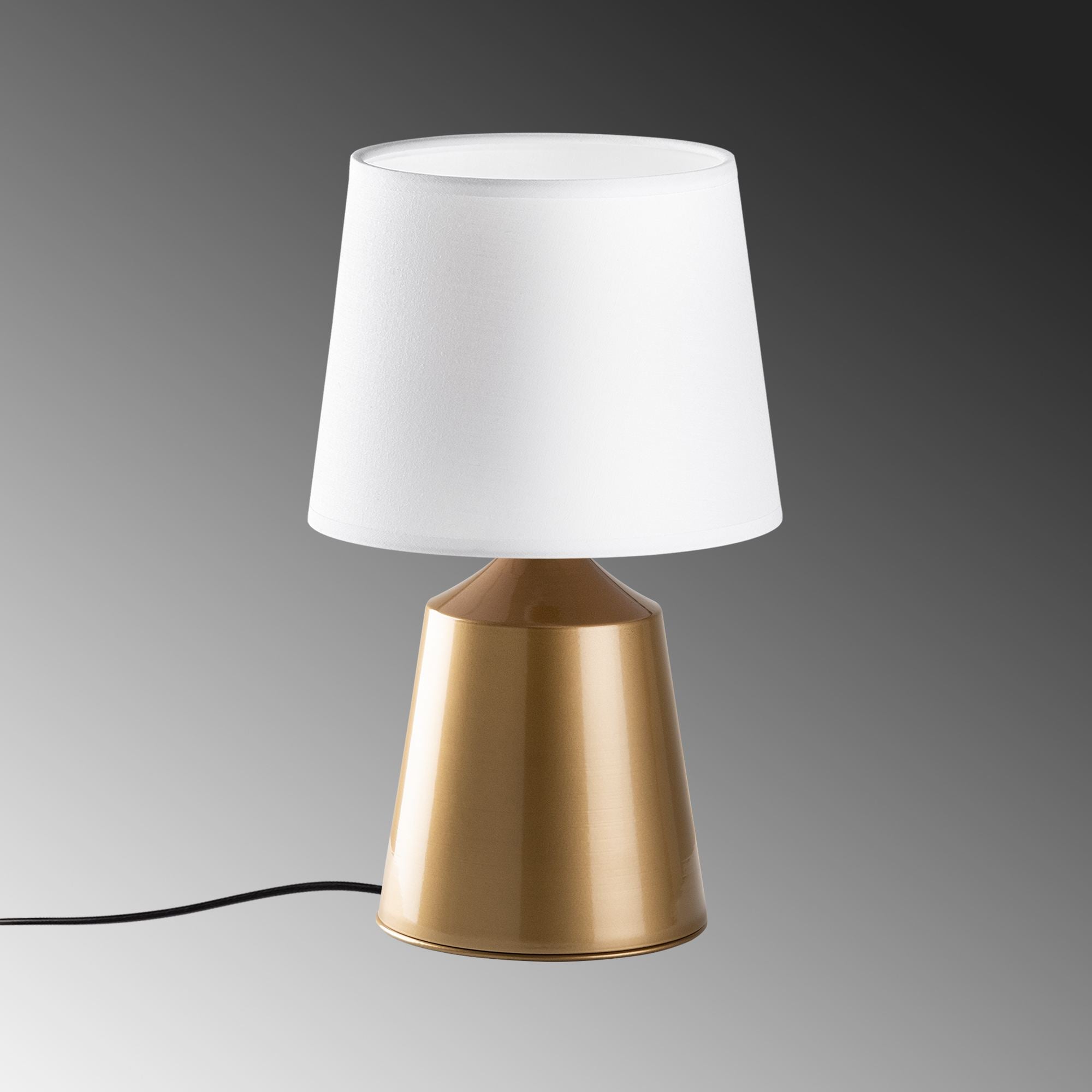 Candeeiro de mesa-Drop-Dourado
Branco