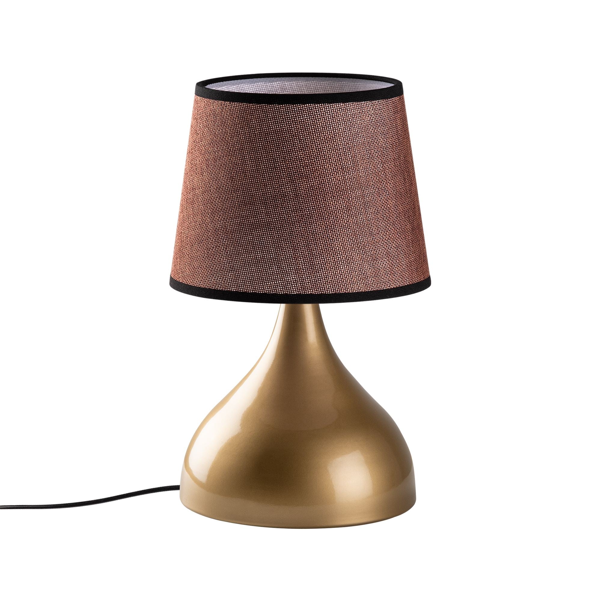 Candeeiro de mesa-Gota-Dourado
Marrom