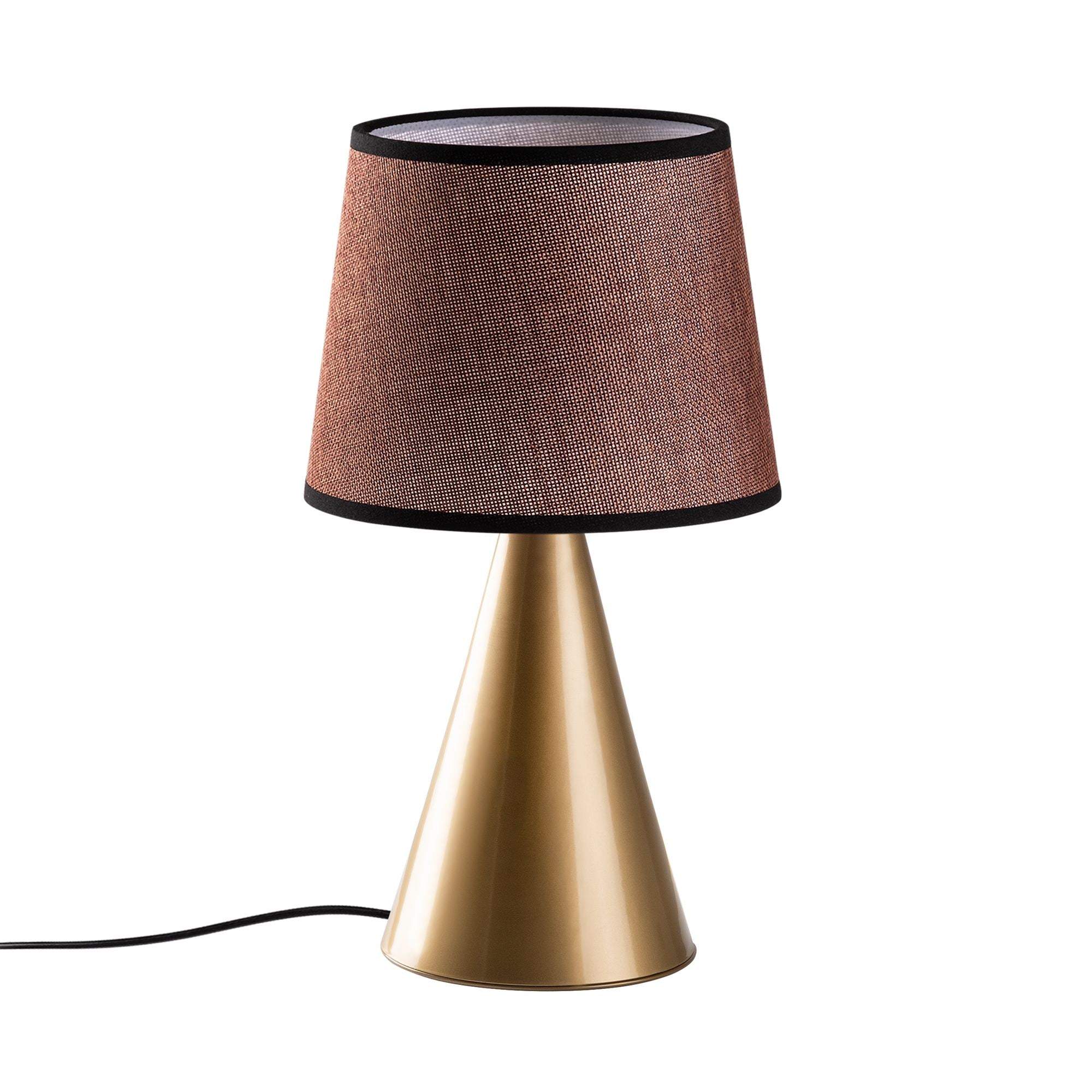 Candeeiro de mesa-Kona-Dourado
Marrom