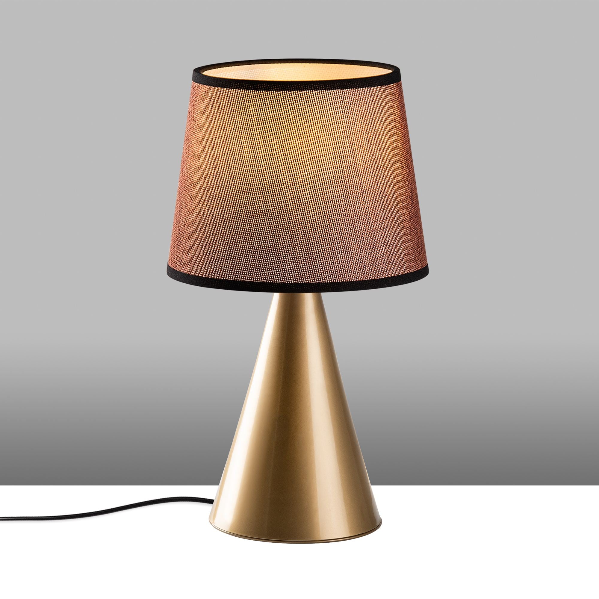 Candeeiro de mesa-Kona-Dourado
Marrom