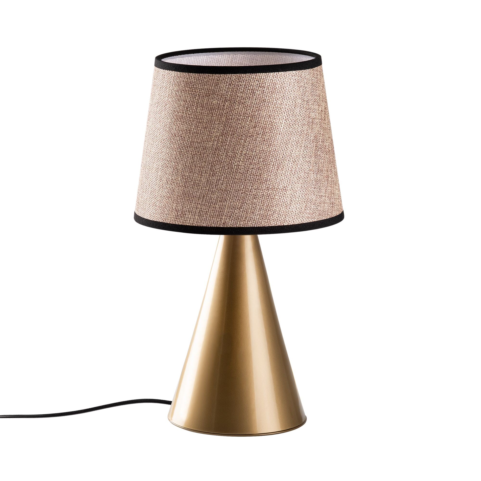 Candeeiro de mesa-Kona-Dourado
Bege