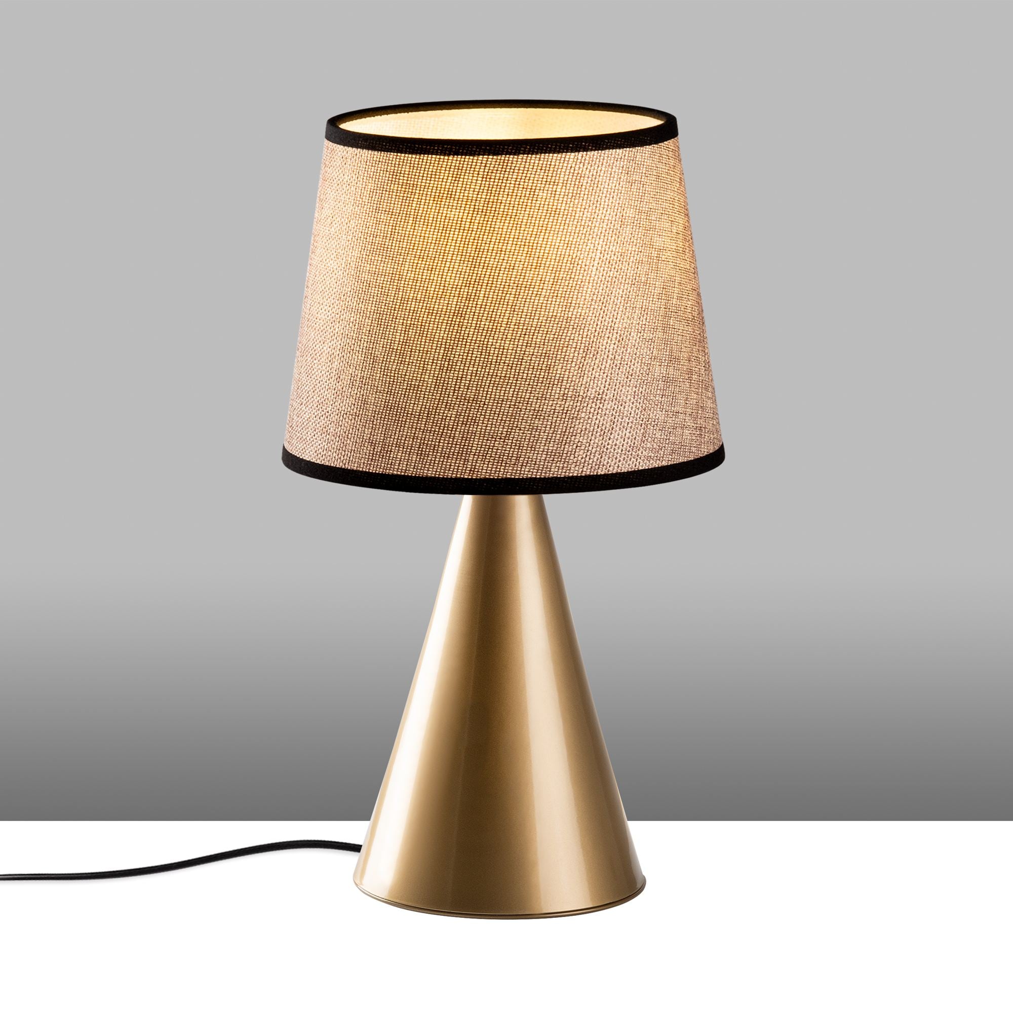 Candeeiro de mesa-Kona-Dourado
Bege