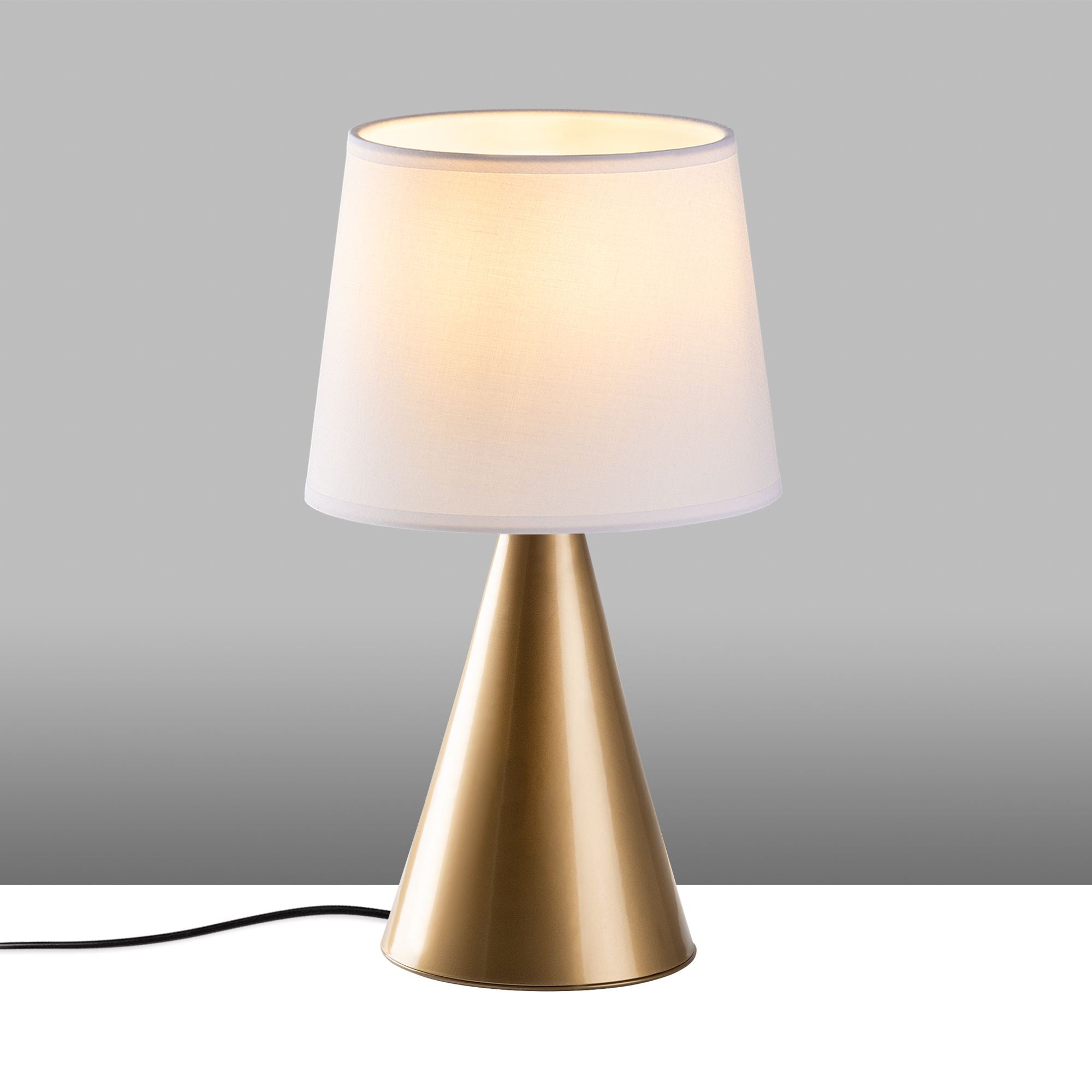 Candeeiro de mesa-Kona-Dourado
Branco