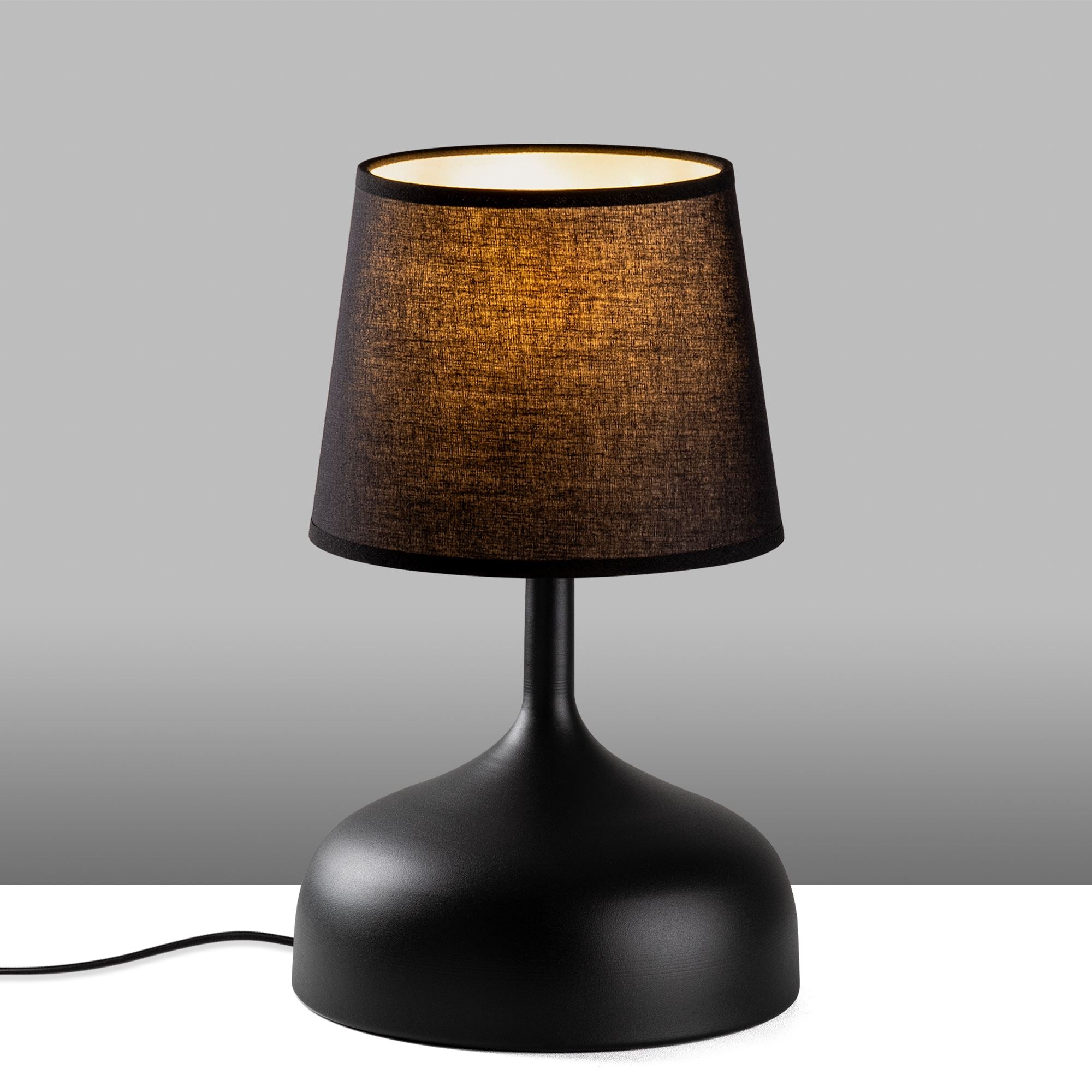 Candeeiro de mesa-Bulbous-Preto