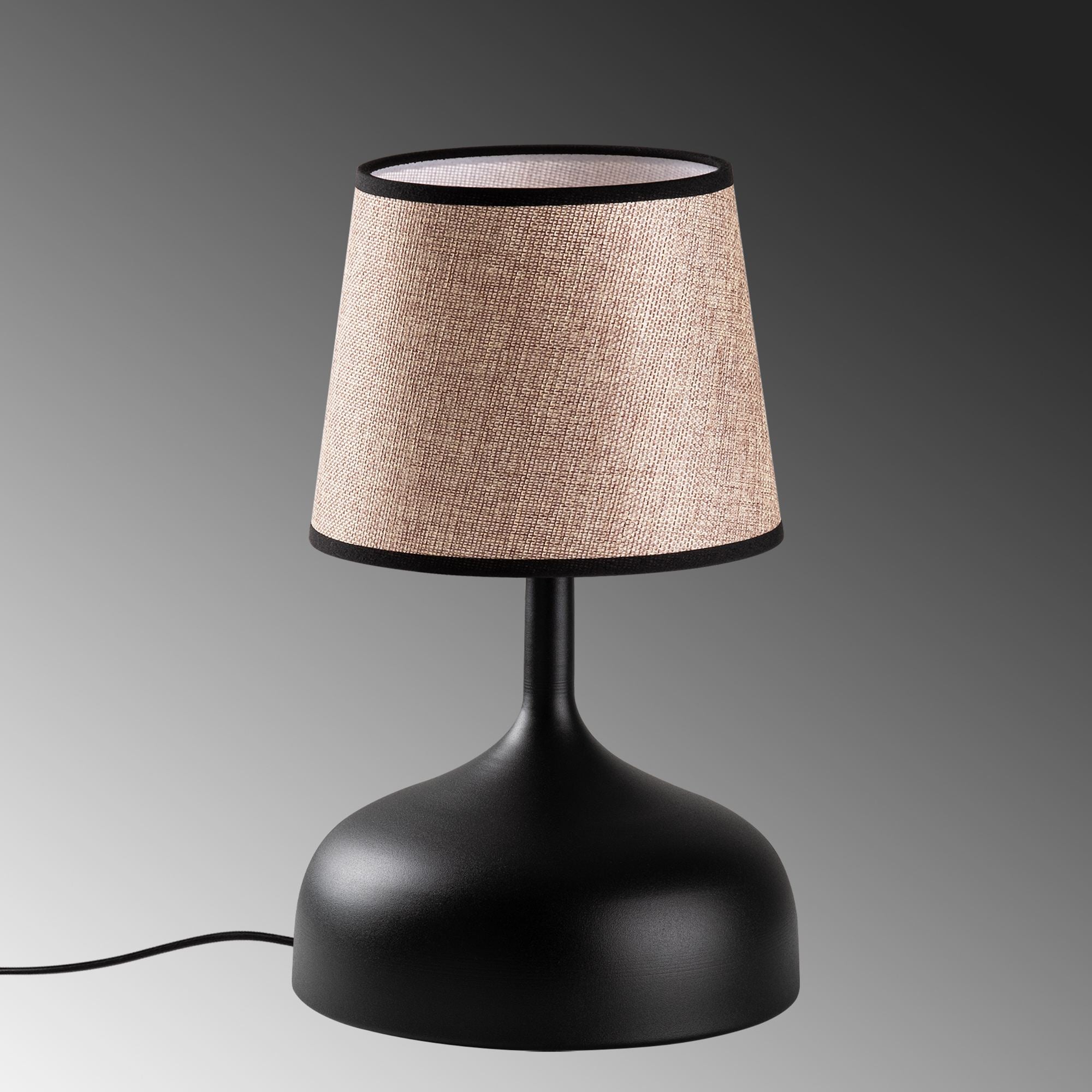 Candeeiro de mesa-Bulbous-Preto
Bege
