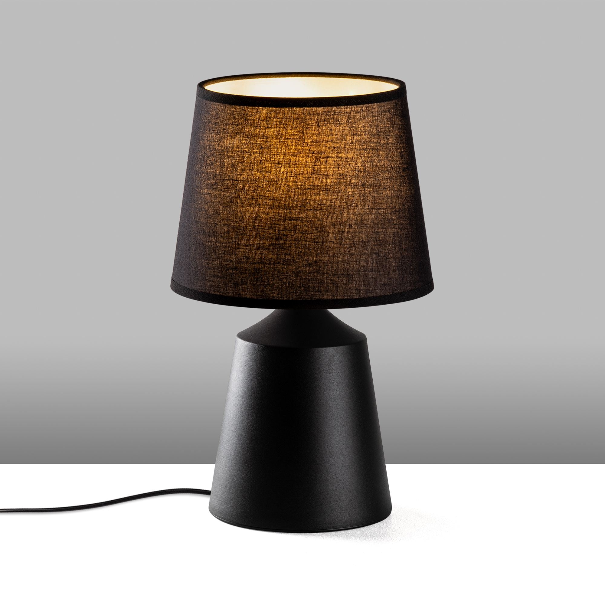 Candeeiro de mesa-Drop-Preto