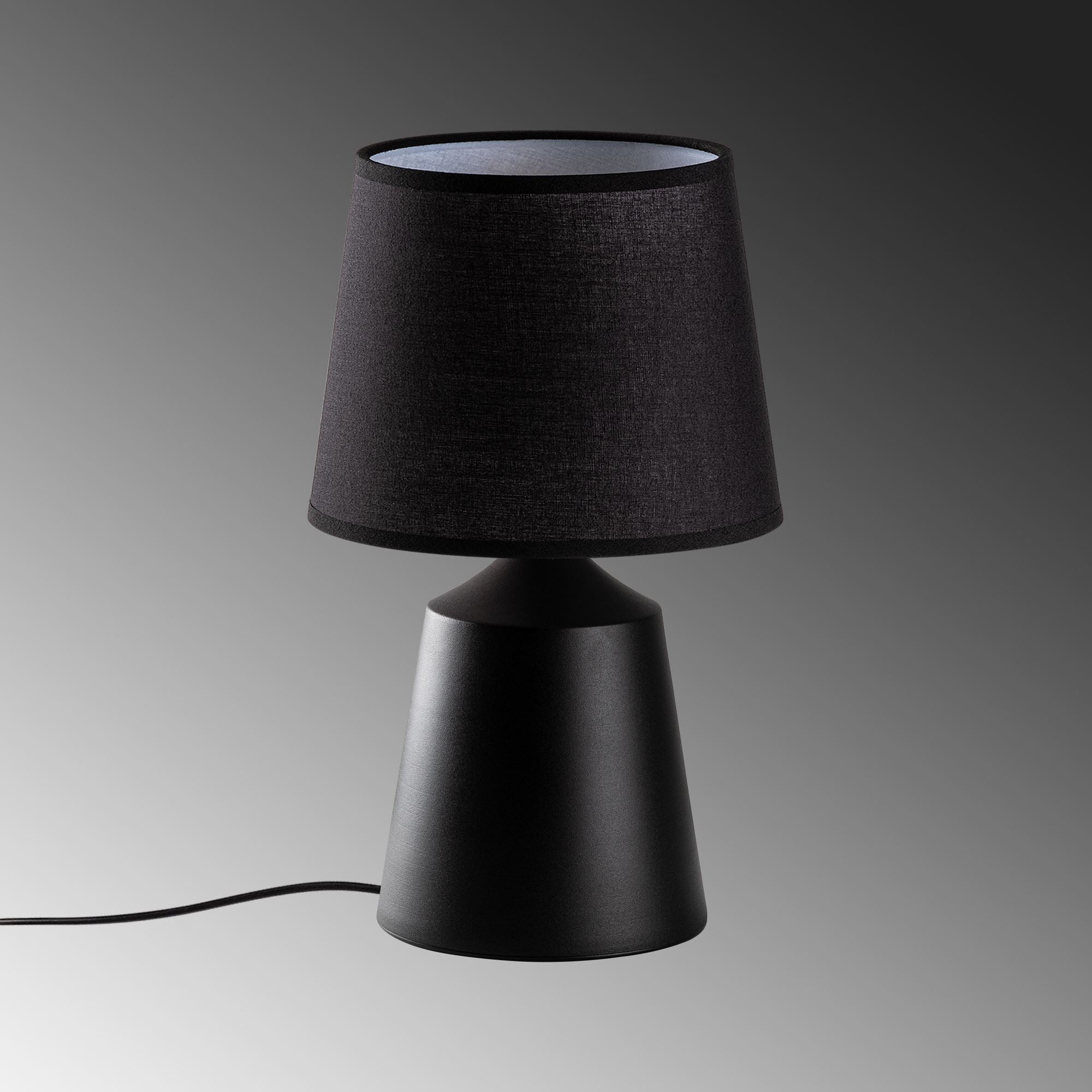 Candeeiro de mesa-Drop-Preto