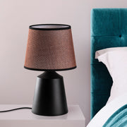 Candeeiro de mesa-Drop-Preto
Marrom