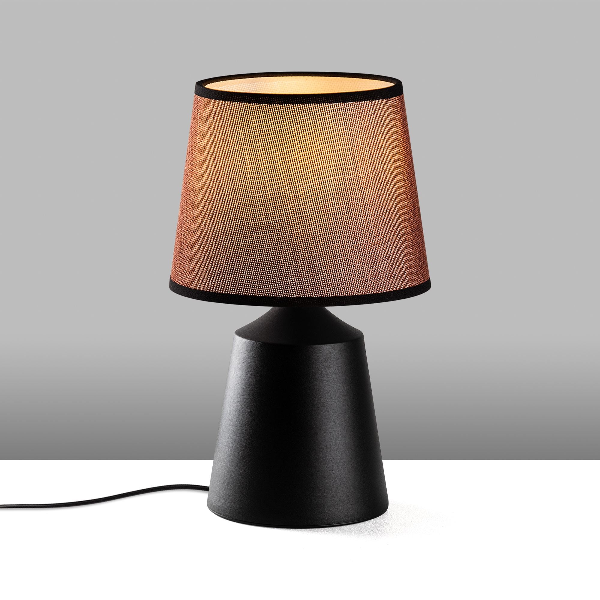 Candeeiro de mesa-Drop-Preto
Marrom