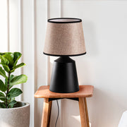 Candeeiro de mesa-Drop-Preto
Bege
