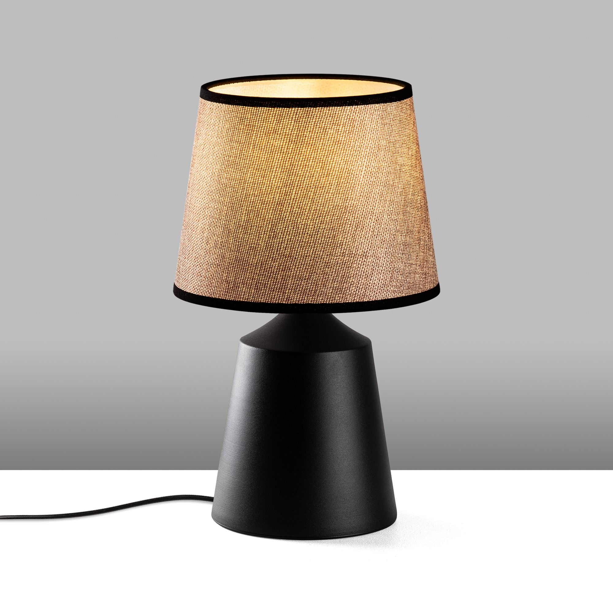 Candeeiro de mesa-Drop-Preto
Bege