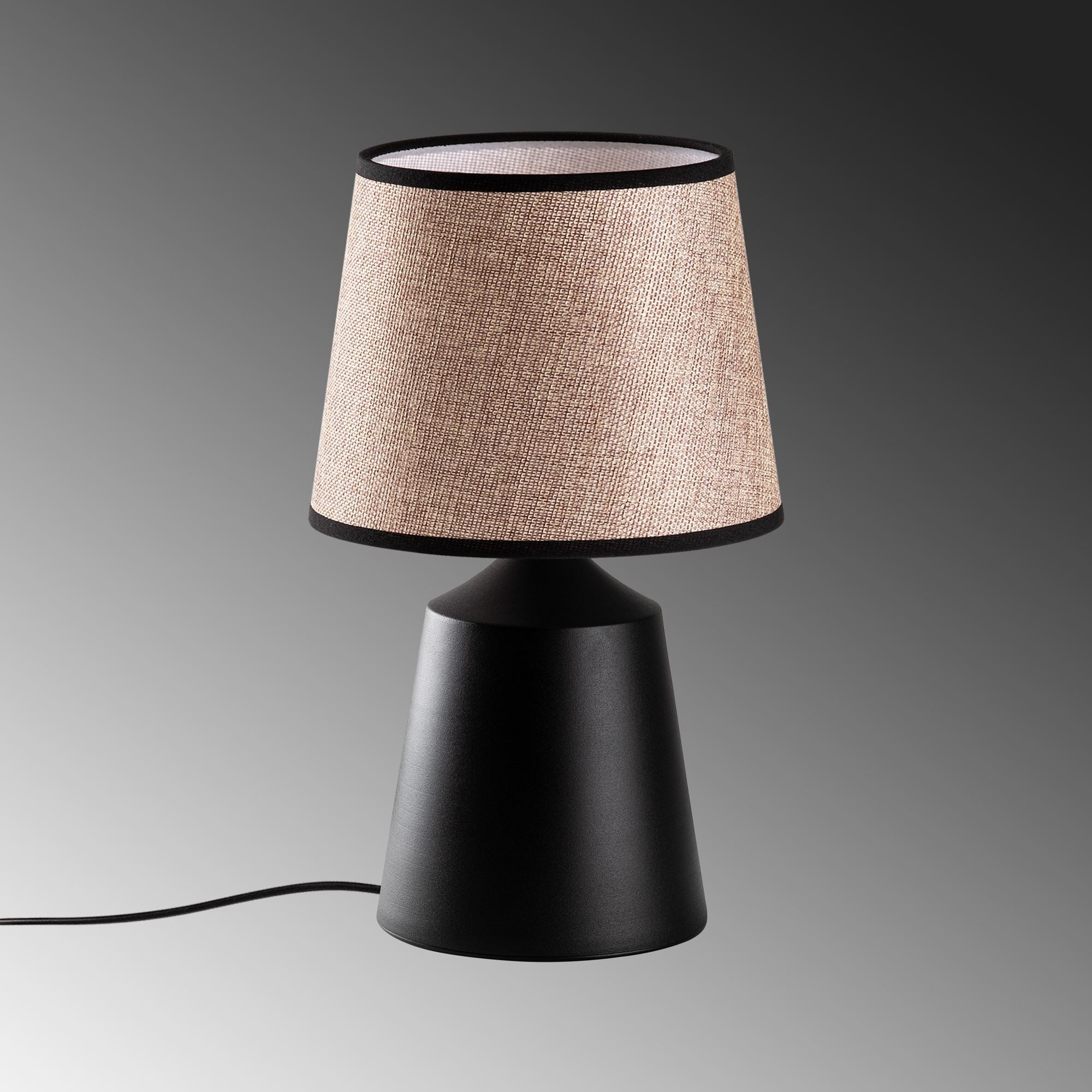 Candeeiro de mesa-Drop-Preto
Bege