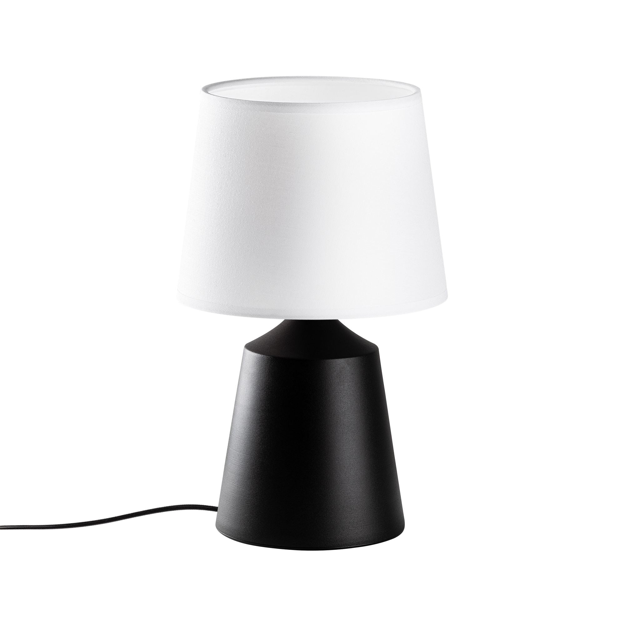 Candeeiro de mesa-Drop-Preto
Branco