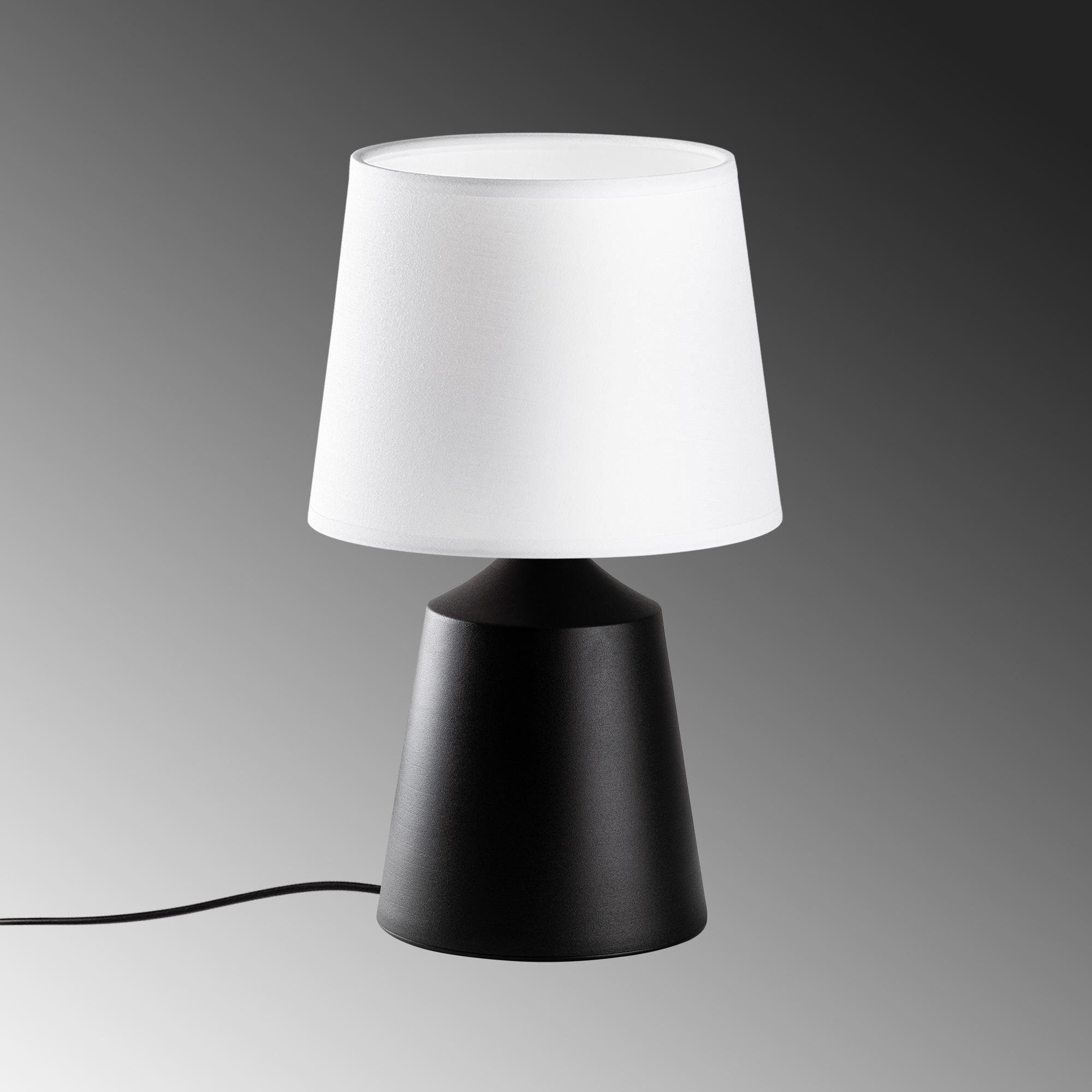 Candeeiro de mesa-Drop-Preto
Branco