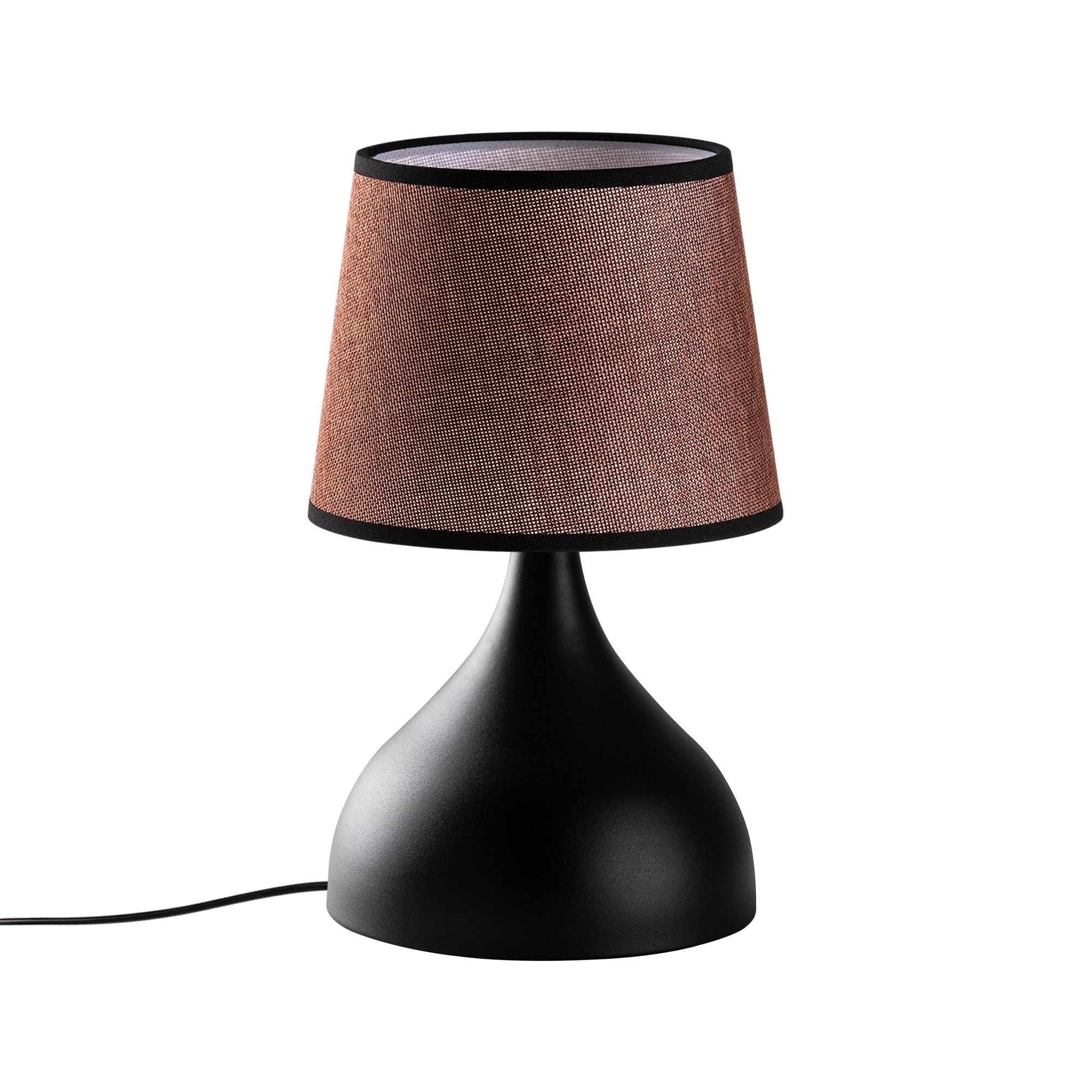Candeeiro de mesa-Gota-Preto
Marrom