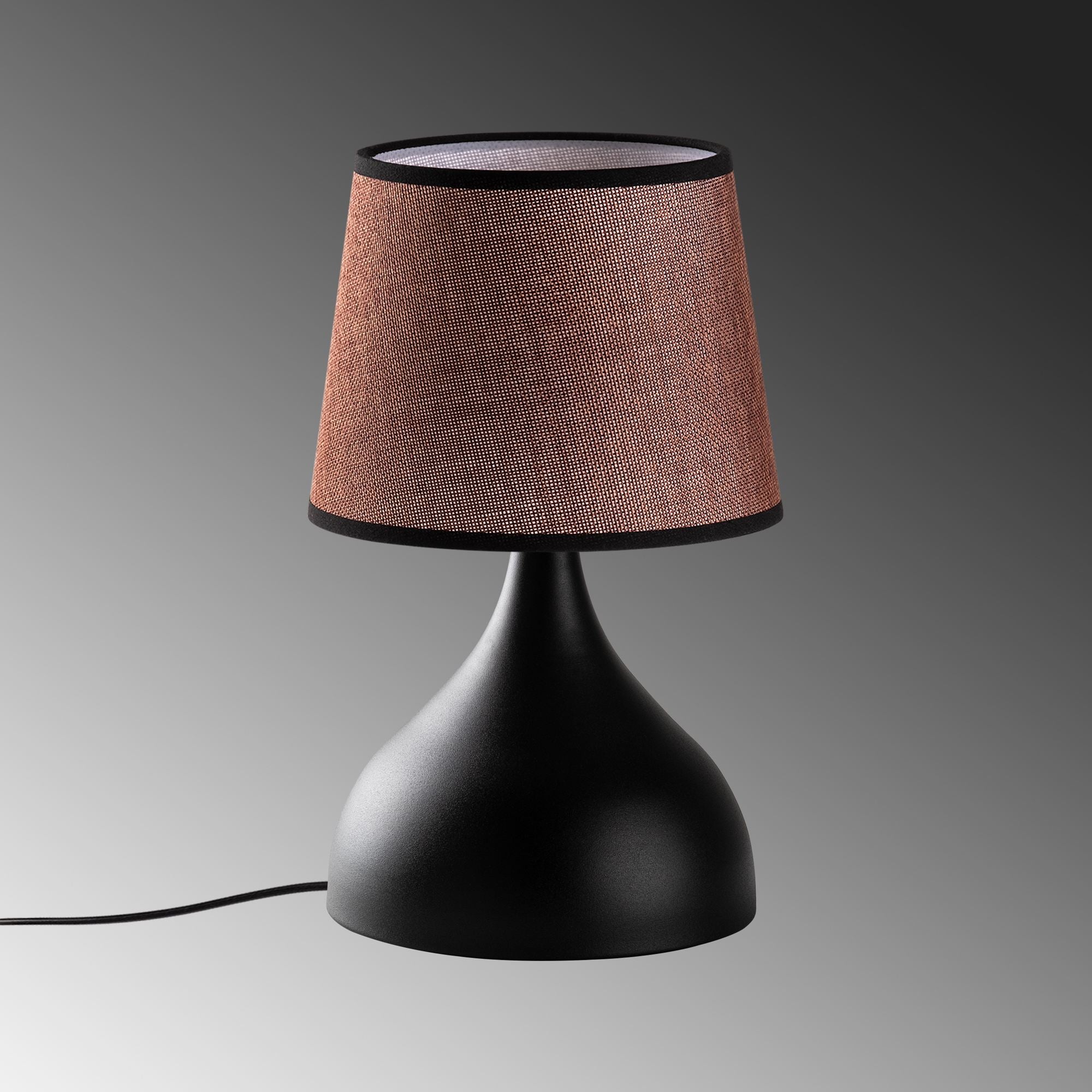 Candeeiro de mesa-Gota-Preto
Marrom