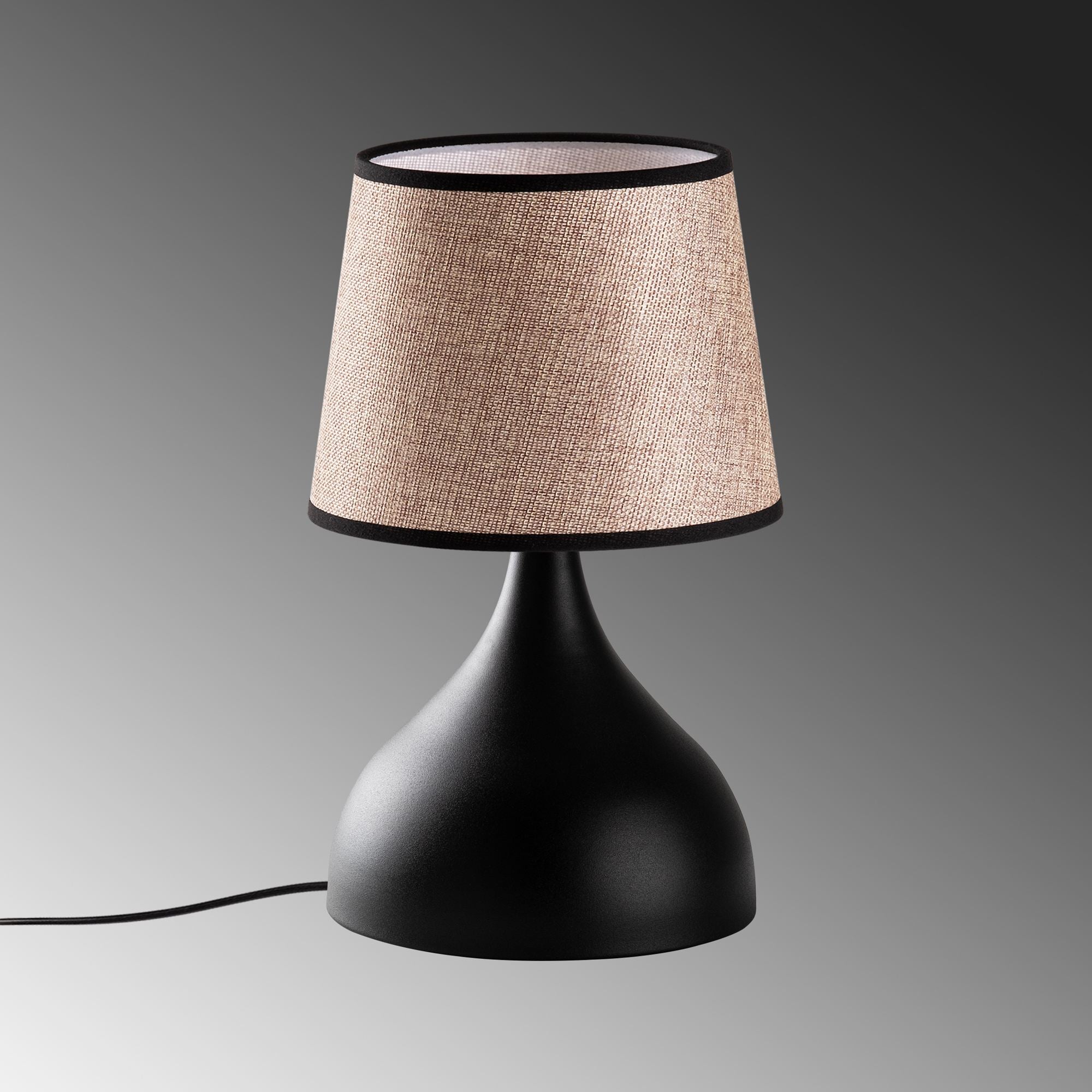 Candeeiro de mesa-Gota-Preto
Bege
