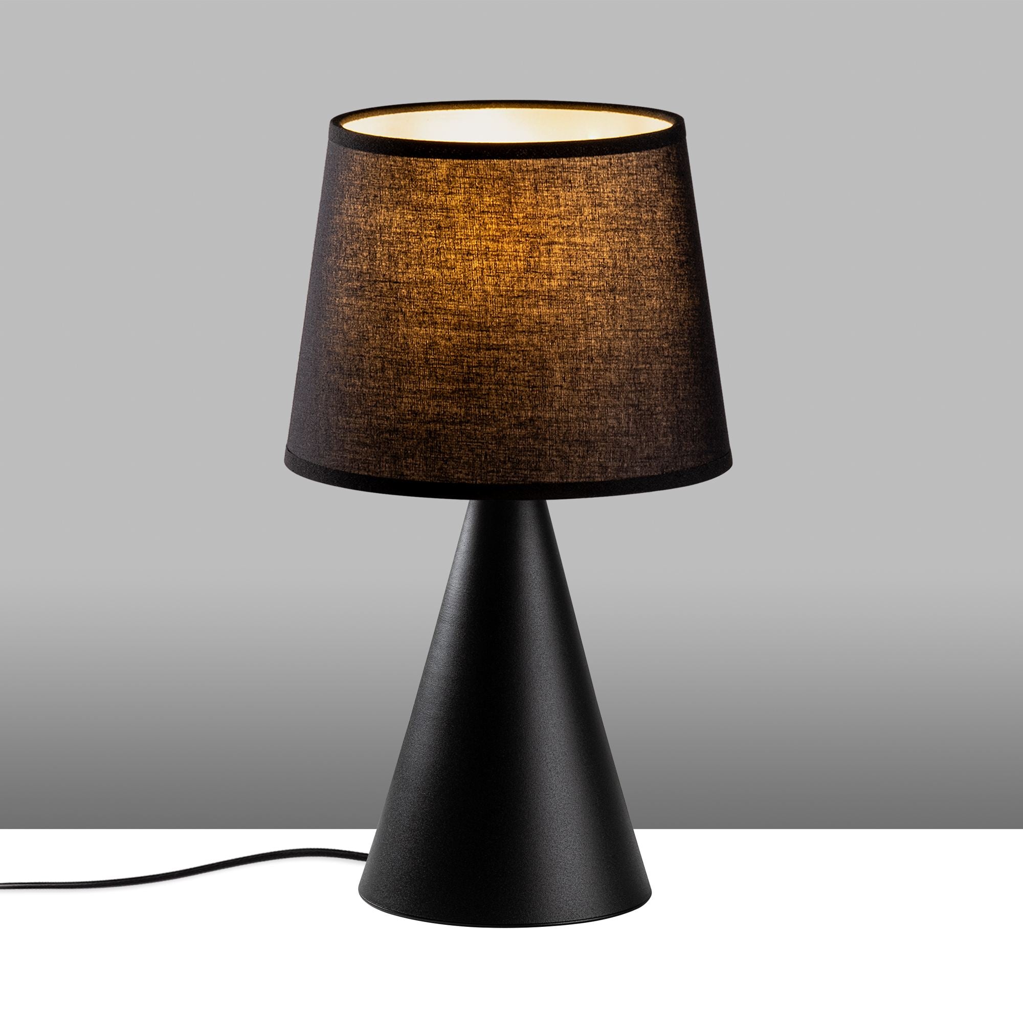 Candeeiro de mesa-Kona-Preto