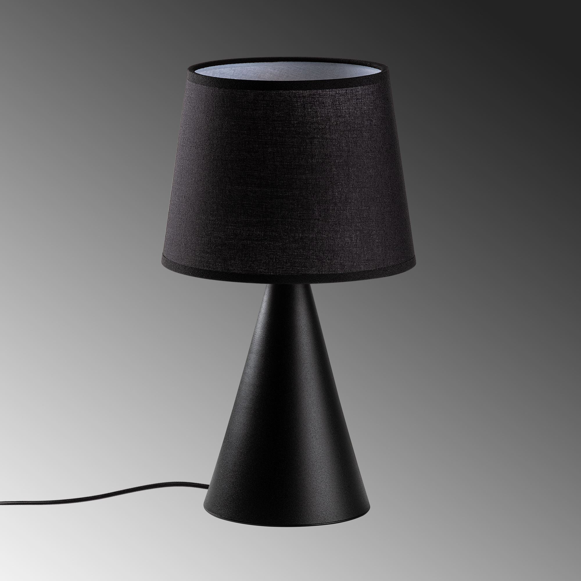 Candeeiro de mesa-Kona-Preto