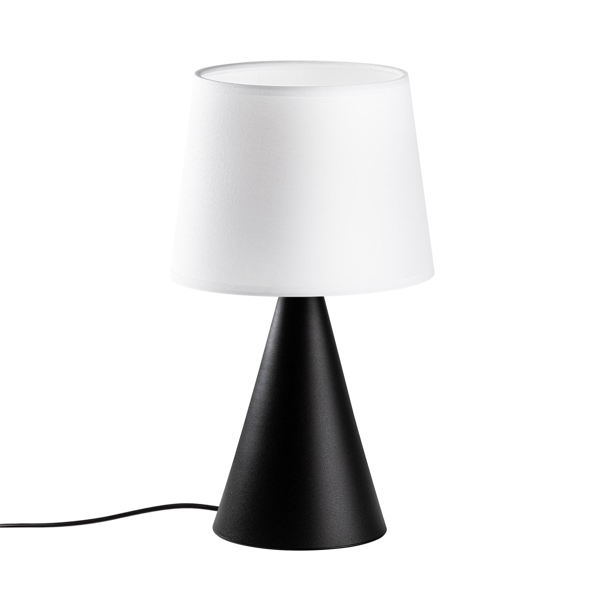 Candeeiro de mesa-Kona-Preto
Branco