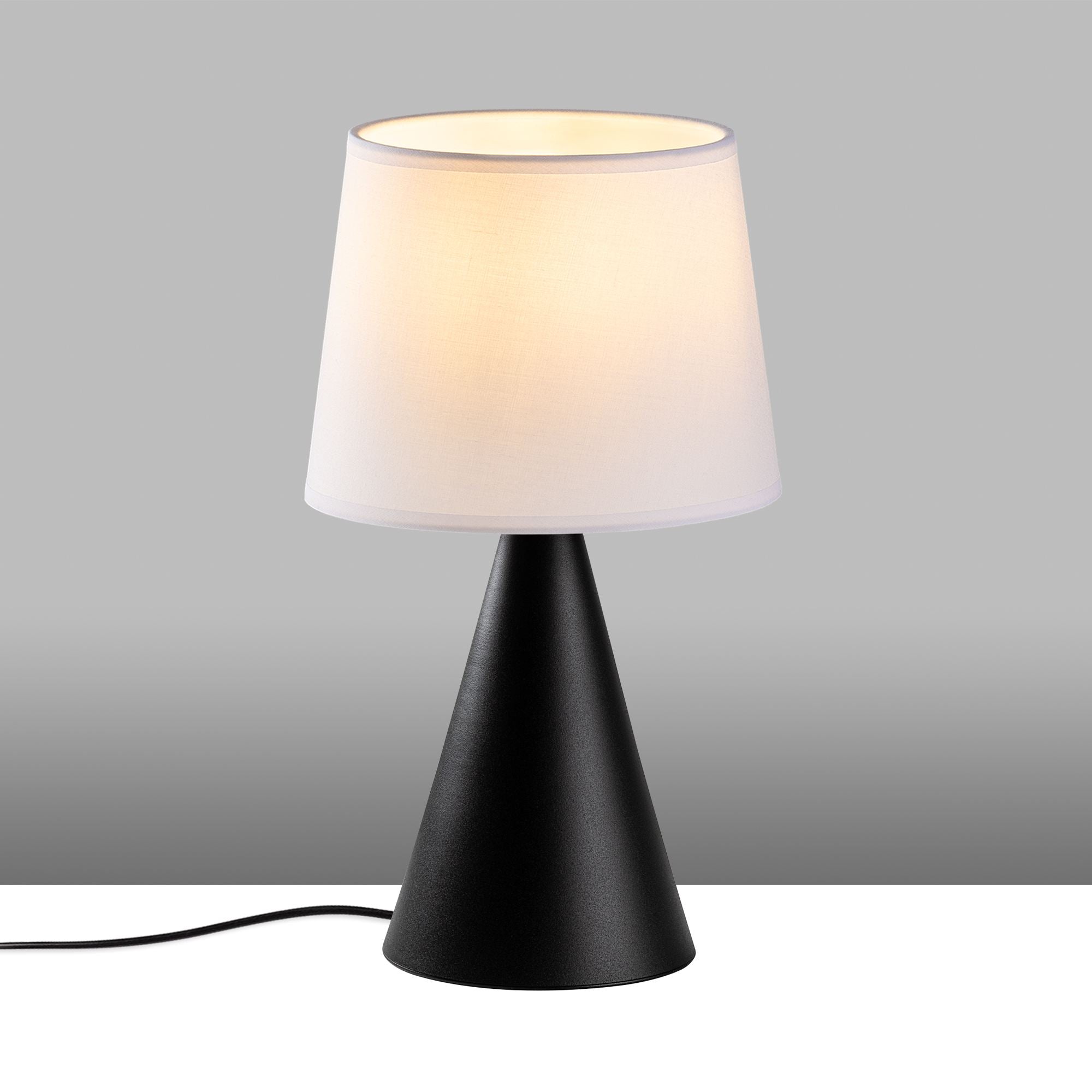 Candeeiro de mesa-Kona-Preto
Branco