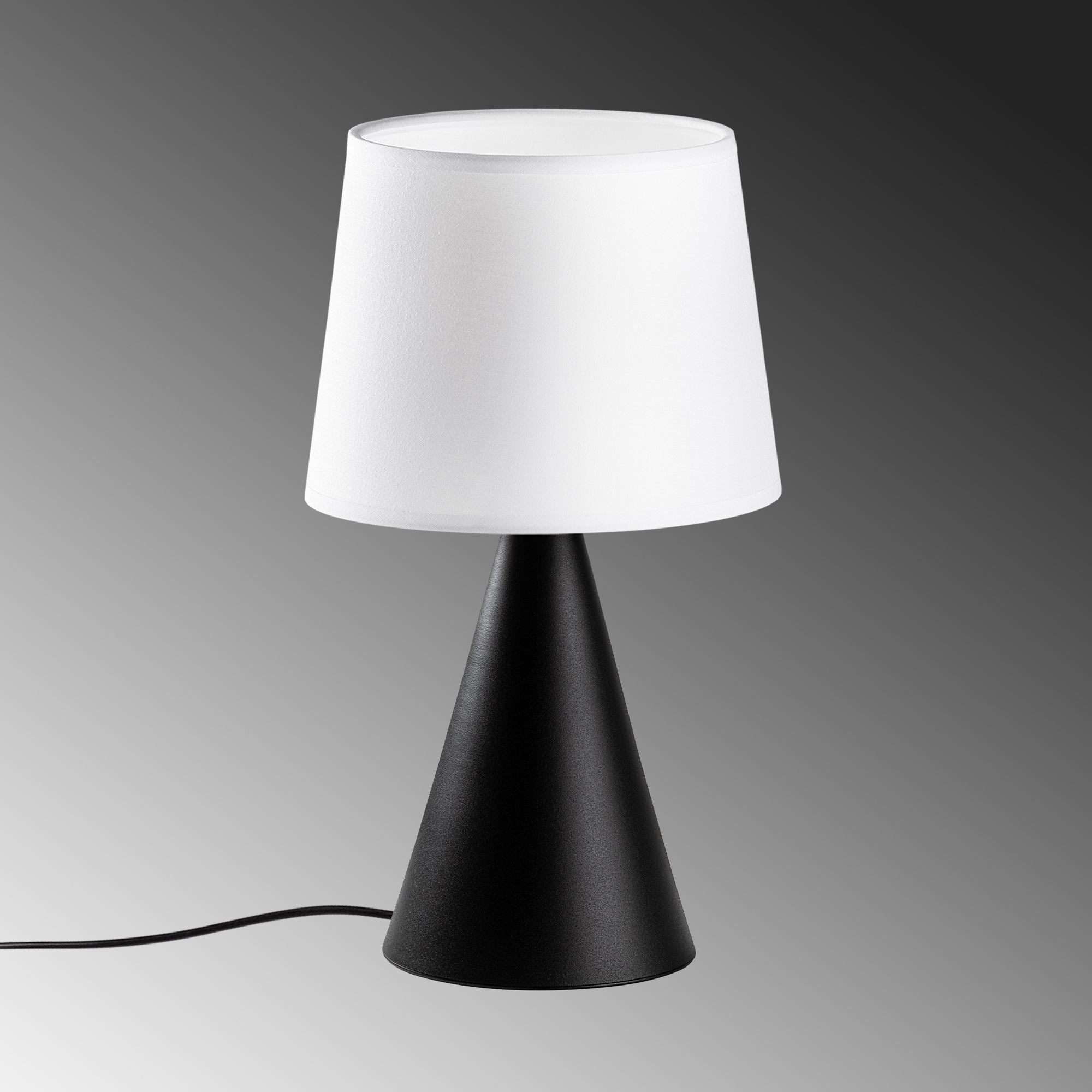 Candeeiro de mesa-Kona-Preto
Branco