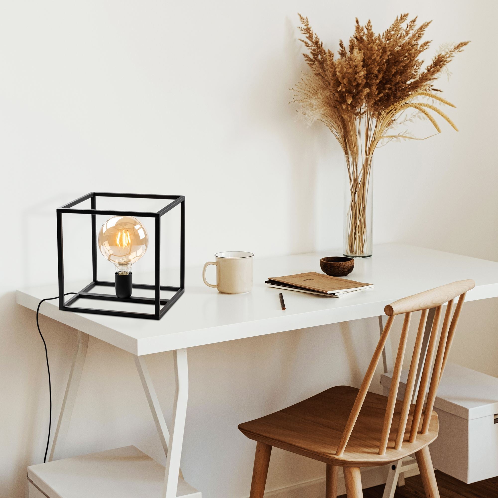 Candeeiro de mesa-Kafes-Preto
