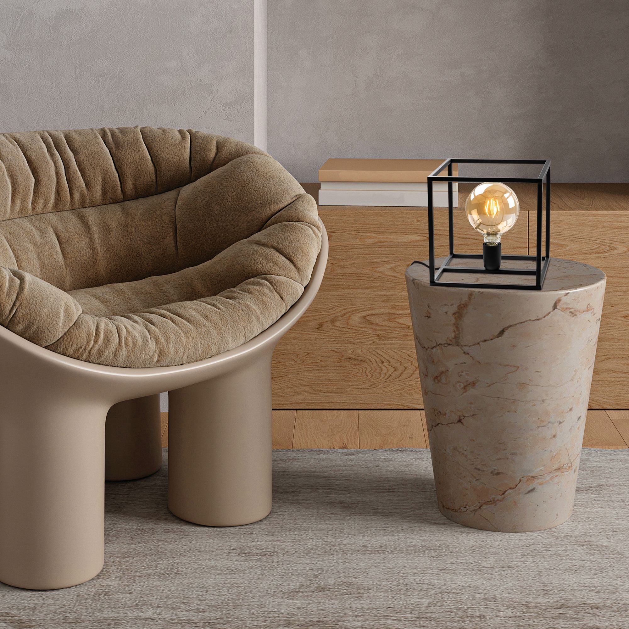 Candeeiro de mesa-Kafes-Preto