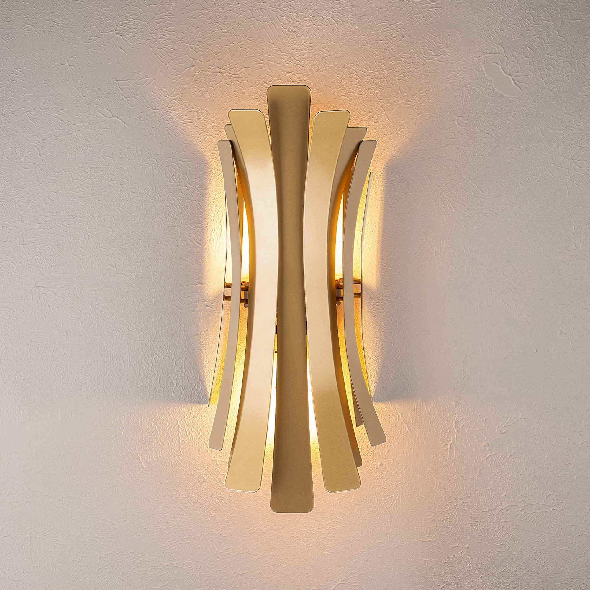 Candeeiro de Parede – 48 cm – Dourado – Metal