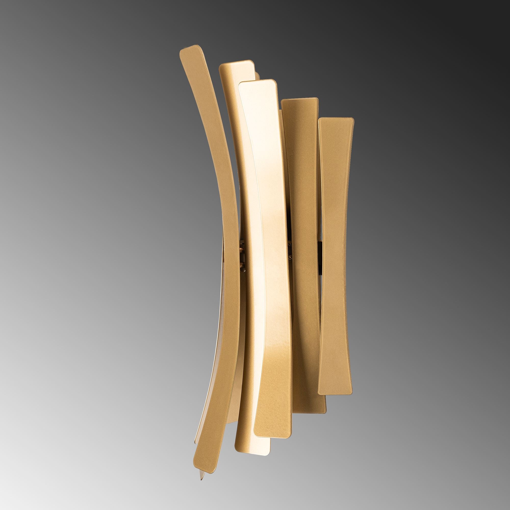 Candeeiro de Parede – 48 cm – Dourado – Metal