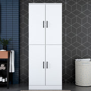 Armário para Máquina de Lavar – 70 cm x 181.8 cm x 72.5 cm – Branco – Aglomerado