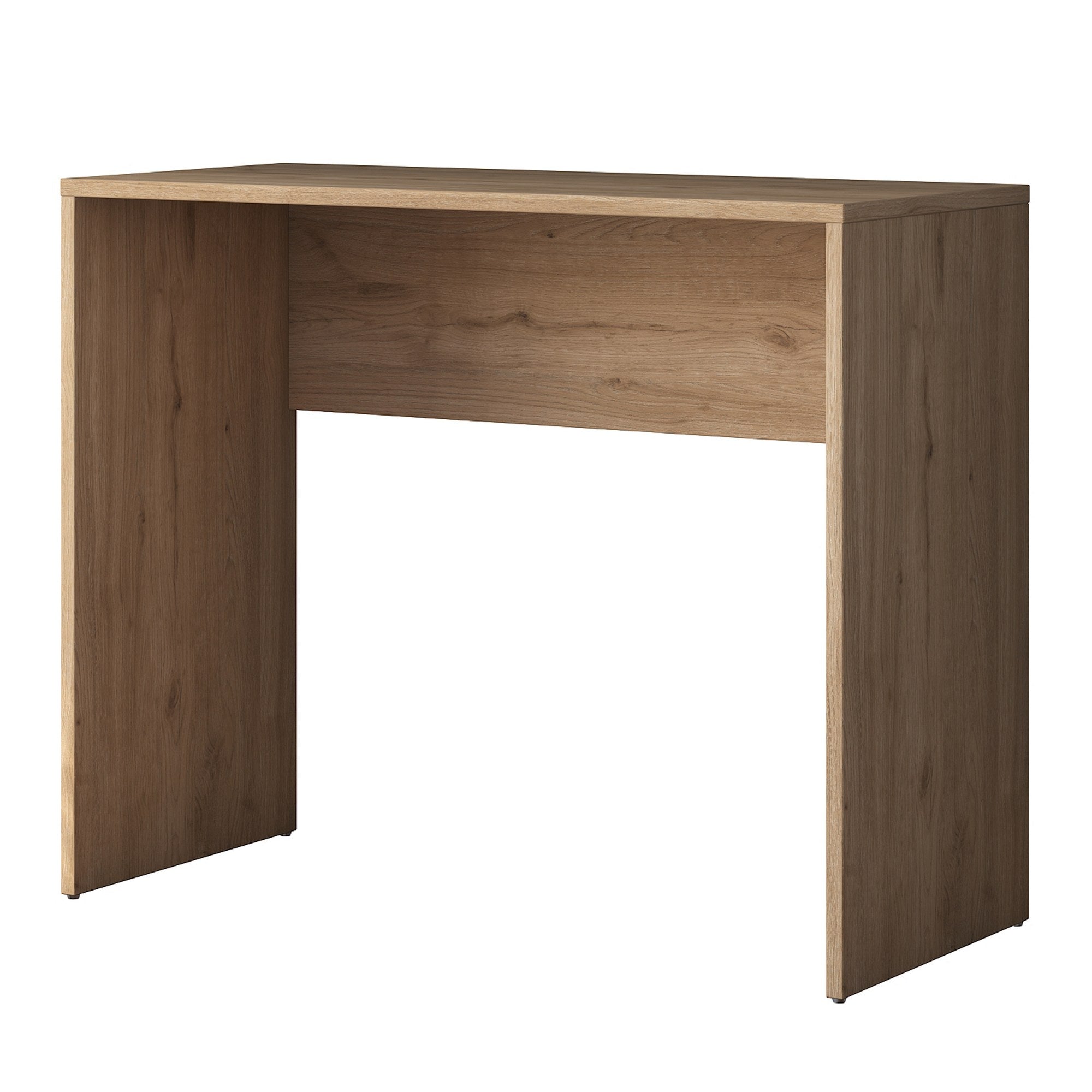 Secretária de Estudo – 90 x 73 x 40 cm – Nogueira – Painéis de partículas revestidos a melamina