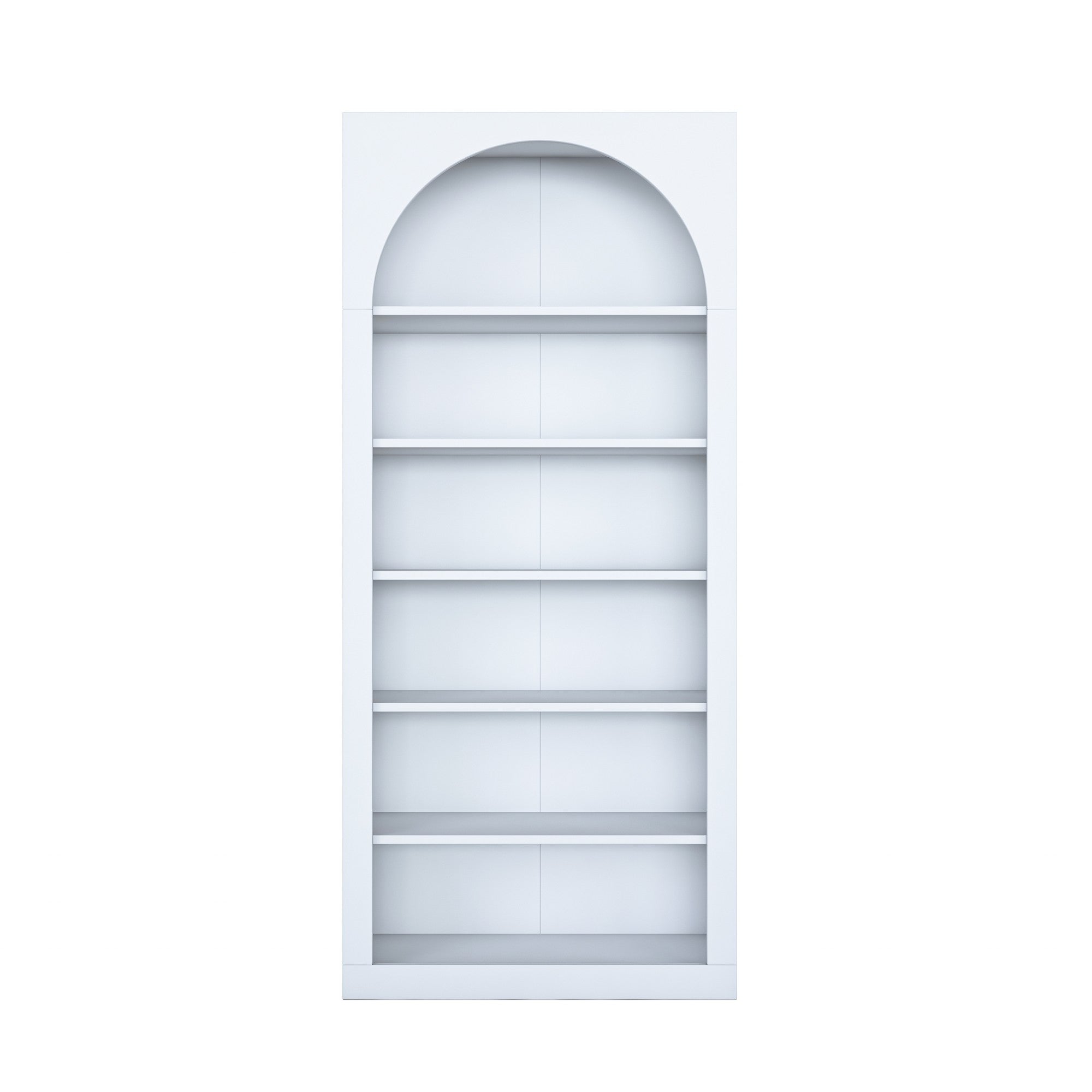 Estante de livros – 80 x 180 x 31,5 cm – Branco – Aglomerado E1 revestido em melamina