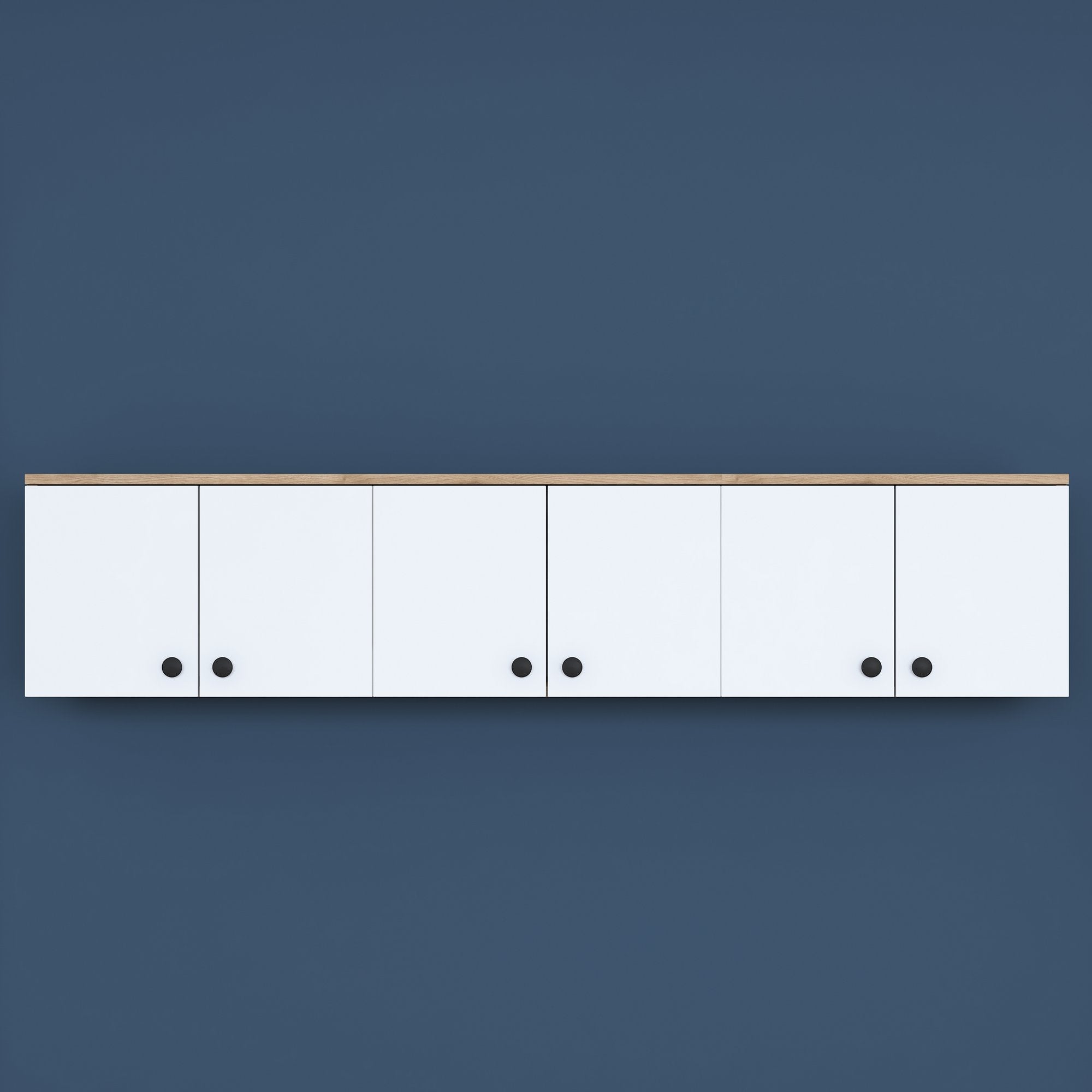 Armário Multiusos – 179,6 x 43,6 x 37,5 cm – Nogueira e Branco – Melamina