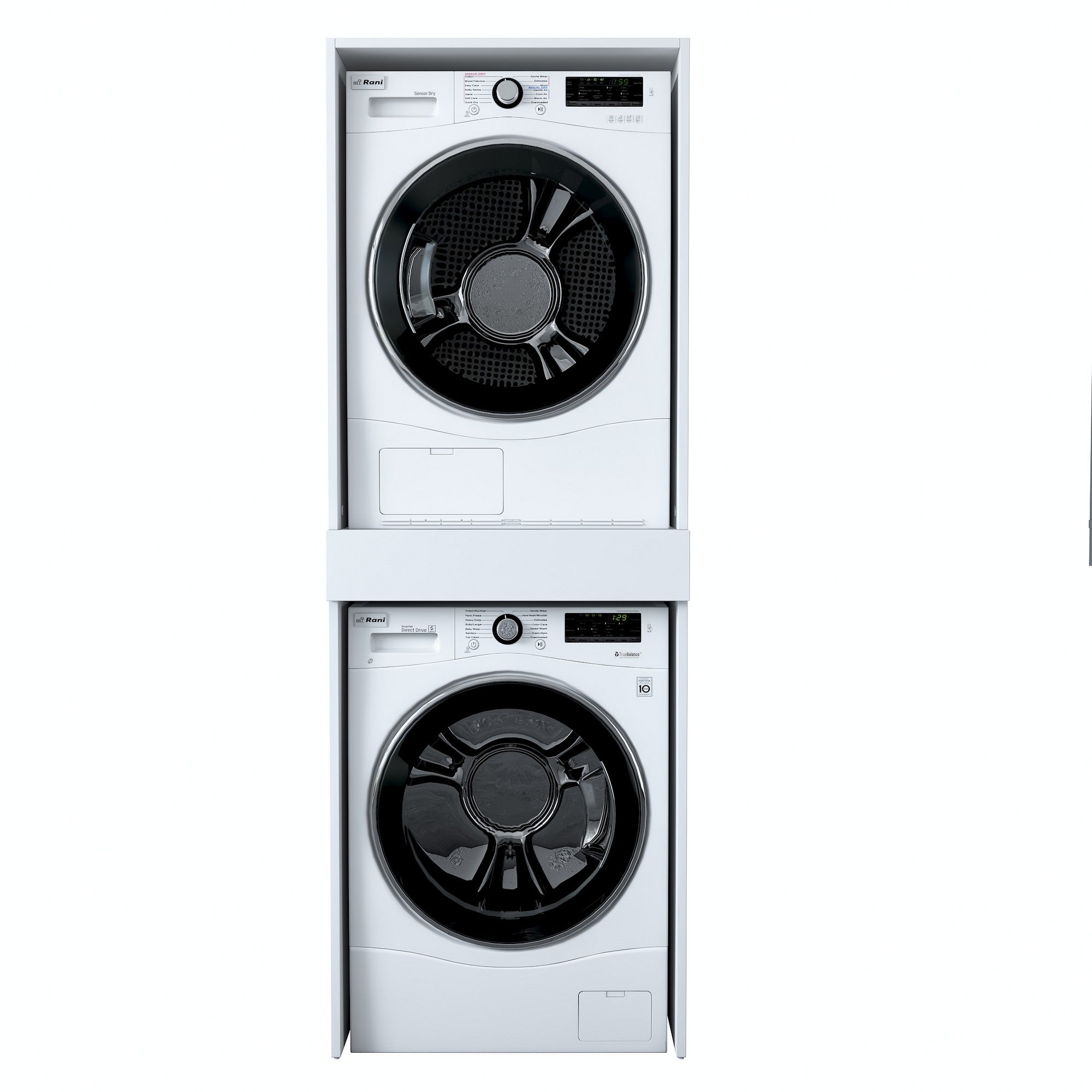 Armário de Banheiro – 66,6 cm x 189 cm x 65 cm – Branco – Aglomerado