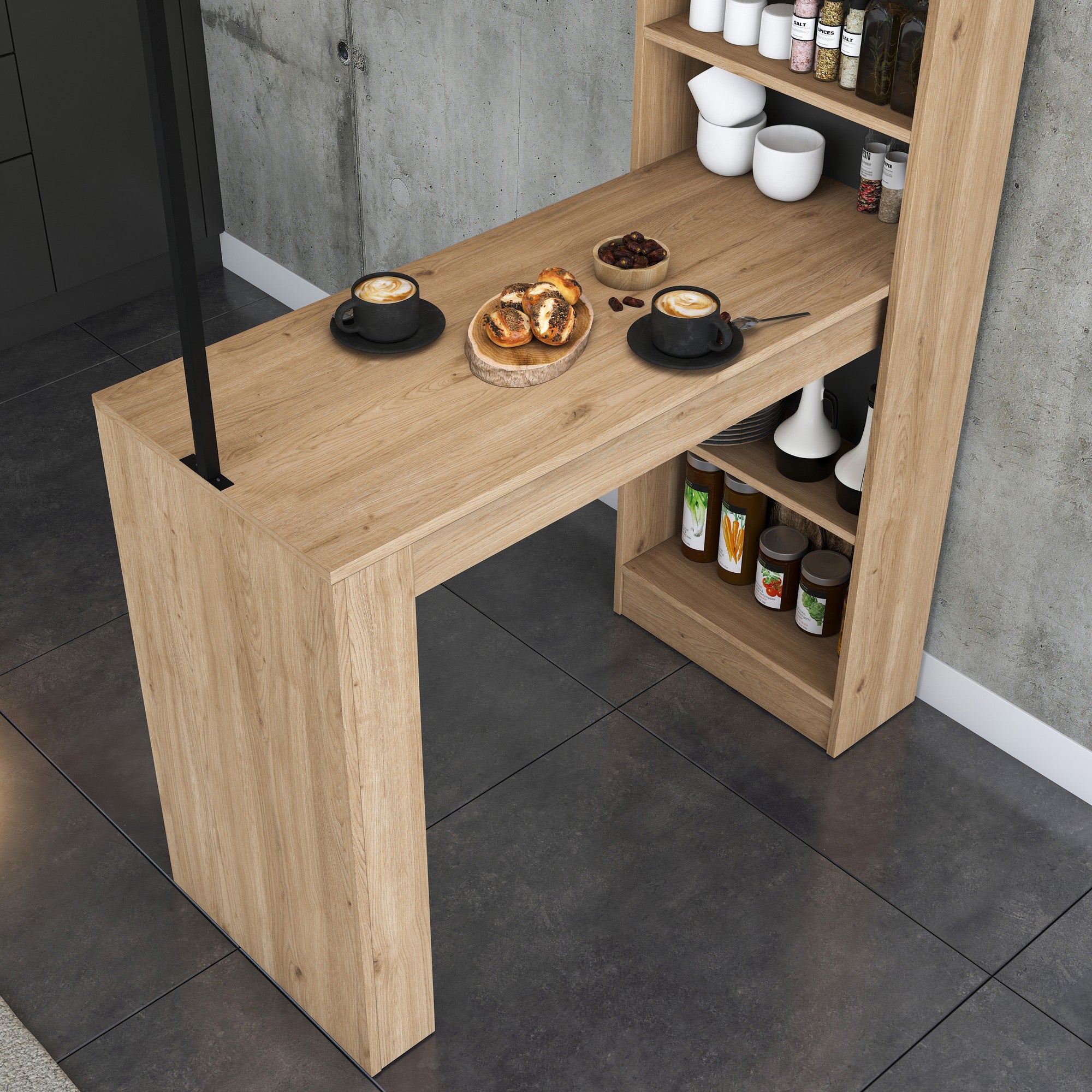 Mesa de jantar-JA117-Nogueira
Preto