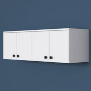 Armário de Parede – 119,6 cm x 43,6 cm x 37,5 cm – Branco – Aglomerado