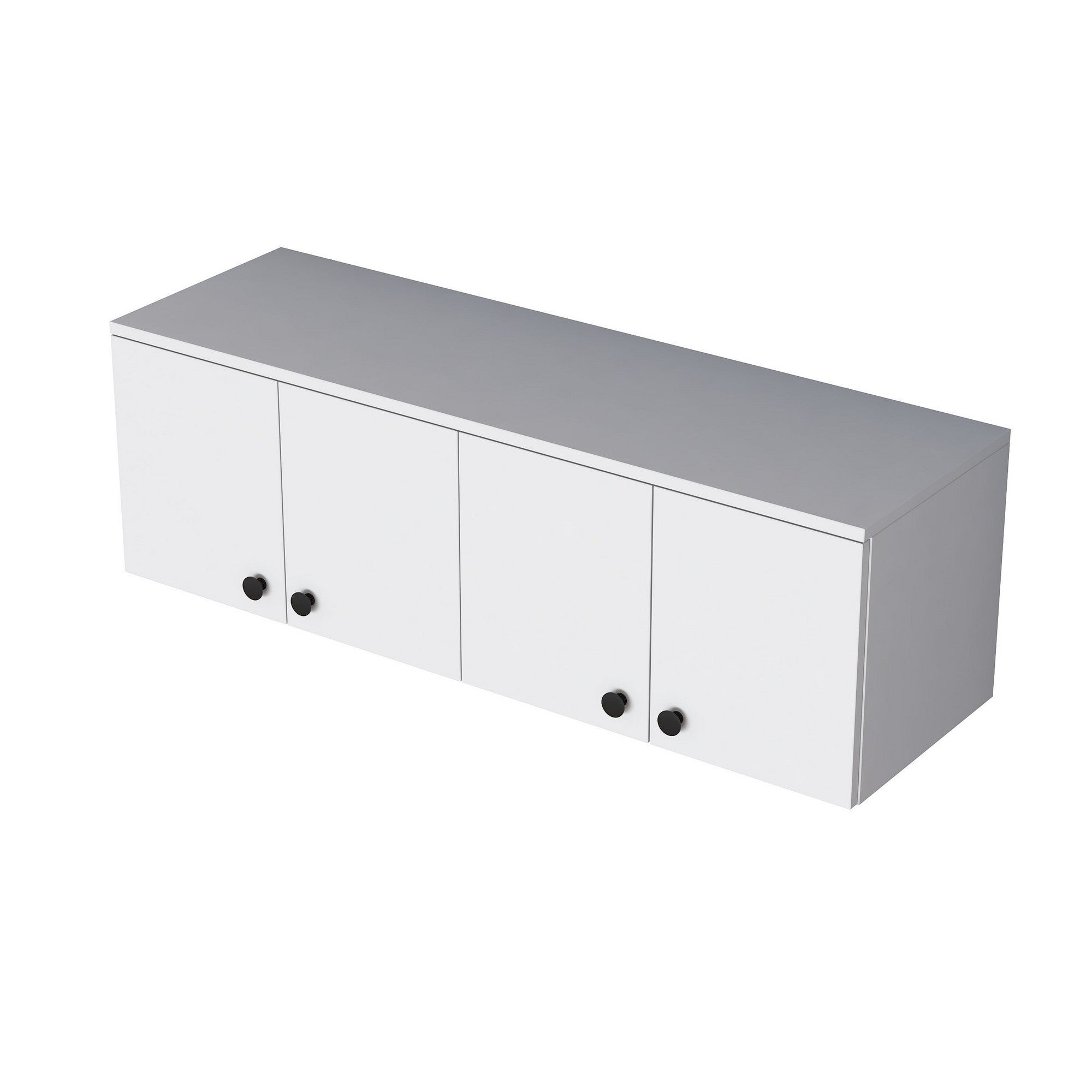 Armário de Parede – 119,6 cm x 43,6 cm x 37,5 cm – Branco – Aglomerado