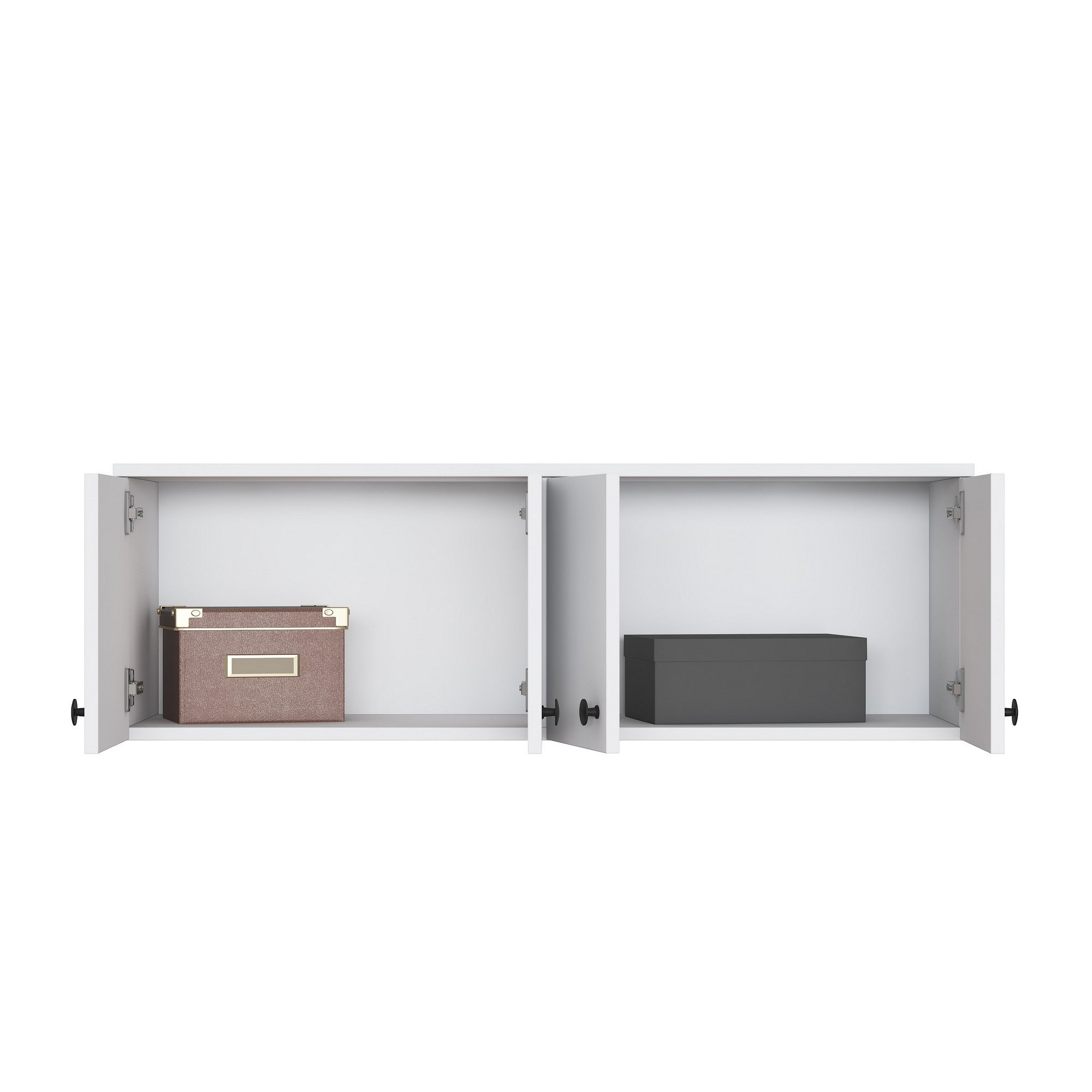 Armário de Parede – 119,6 cm x 43,6 cm x 37,5 cm – Branco – Aglomerado