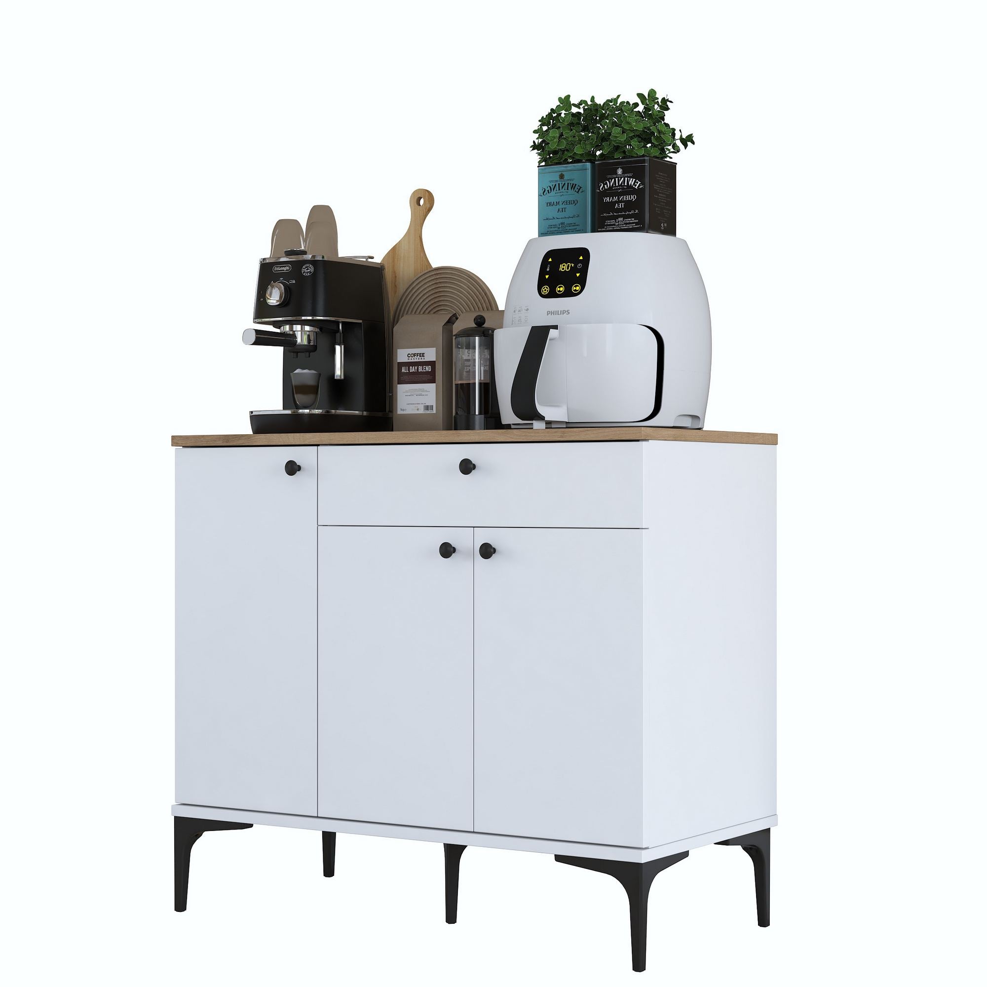 Suporte para café-JE194-Nogueira
Branco