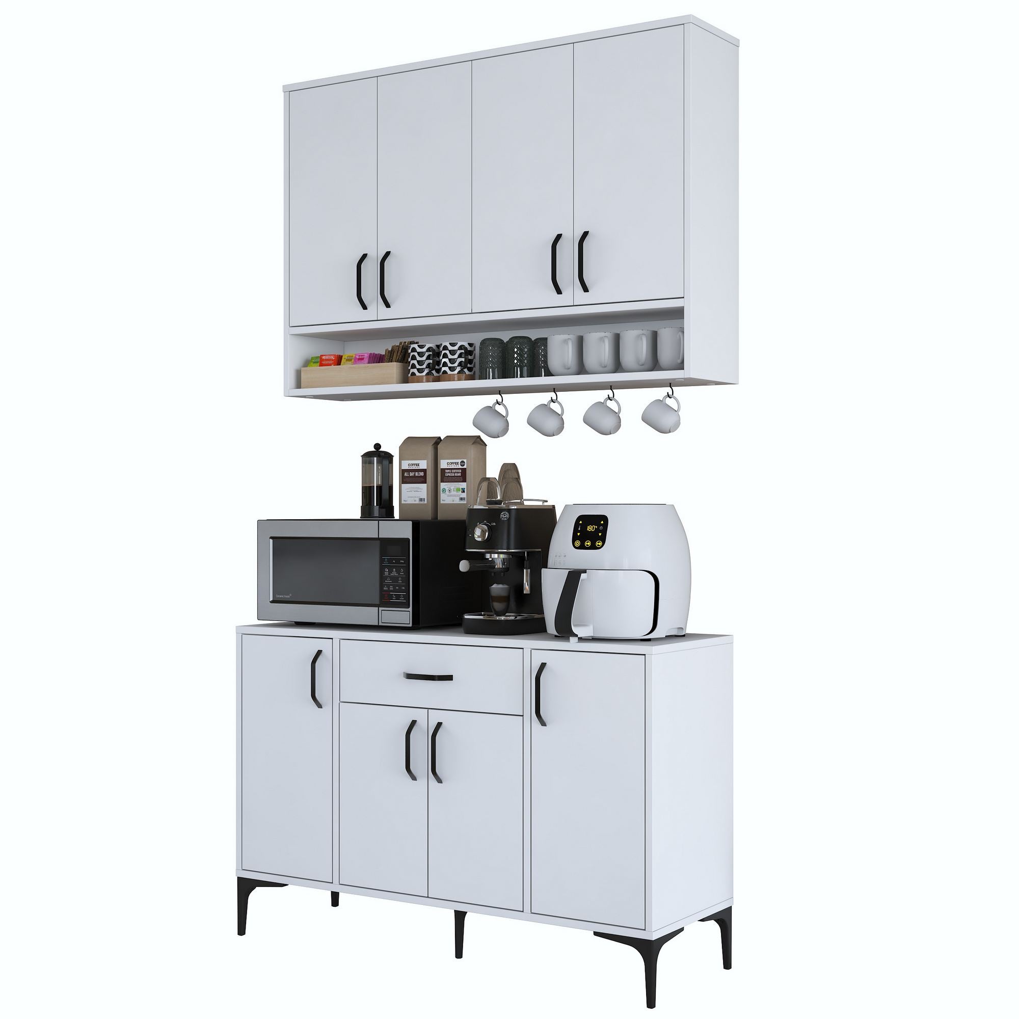 Suporte para café-JE205-Branco