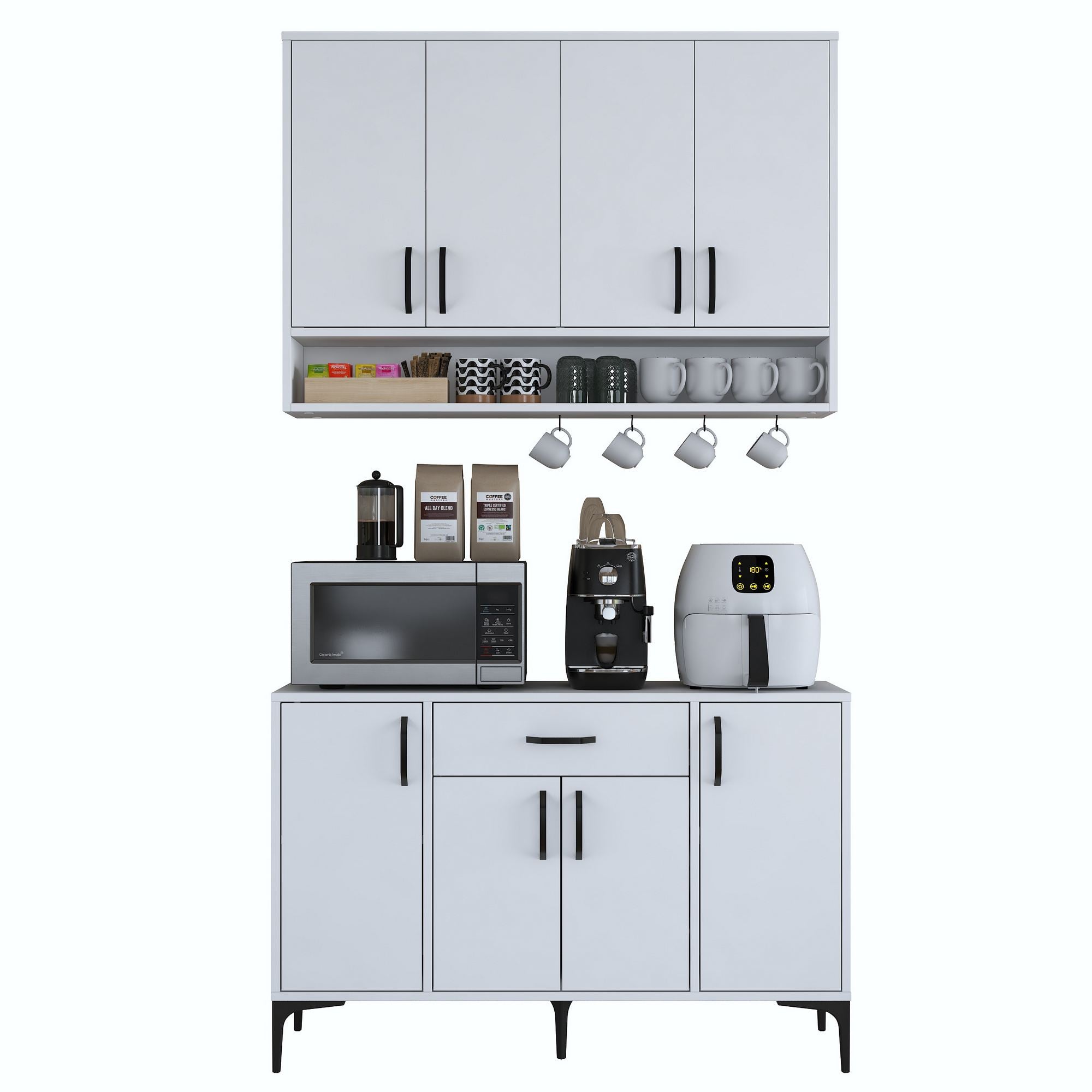 Suporte para café-JE205-Branco