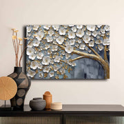 Pintura decorativa em tela – 45 x 70 cm – madeira de pinho