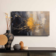 Pintura em tela decorativa – 45 x 70 cm – madeira de pinho