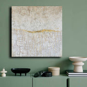 Pintura decorativa em tela – 70 x 70 cm – 100% tela e moldura de madeira de pinho