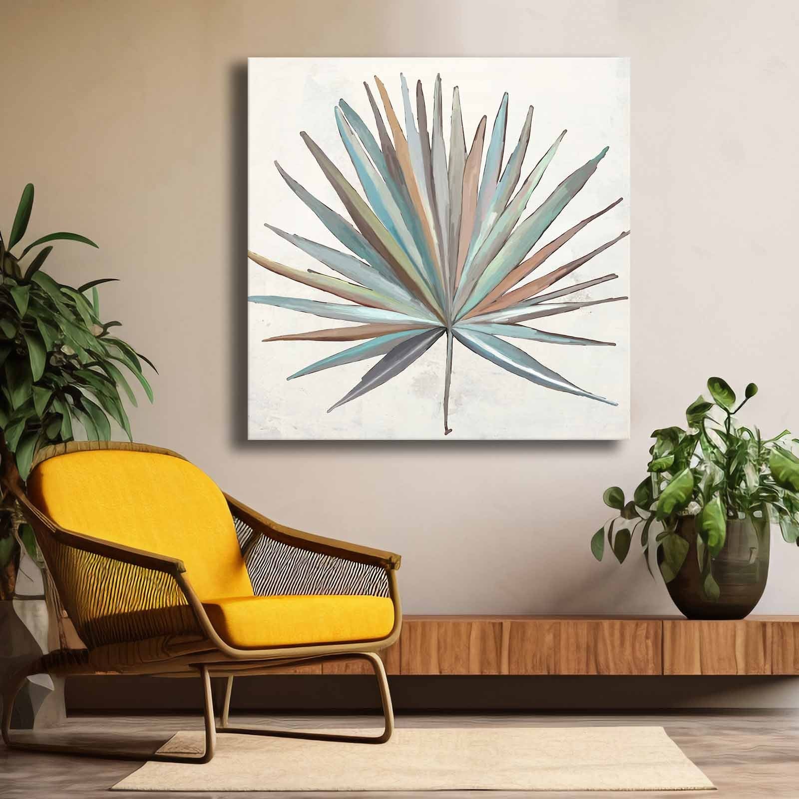 Quadro Decorativo em Tela Multicolor 69x69cm - Moldura Madeira de Pinho - Canvas Premium 2,8mm